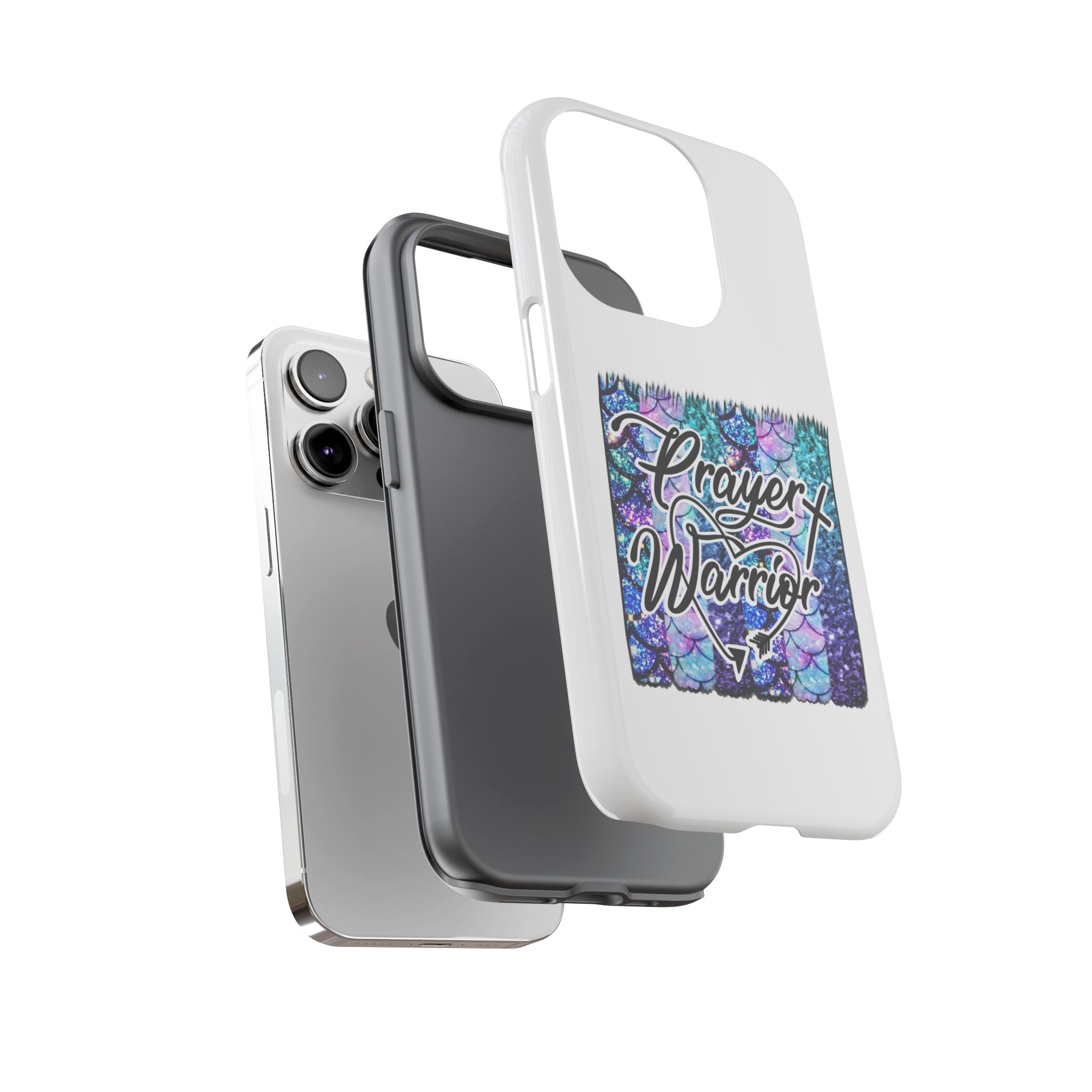 Prayer Warrior Phone Case — Faith-Inspired Tough Protective Cover
