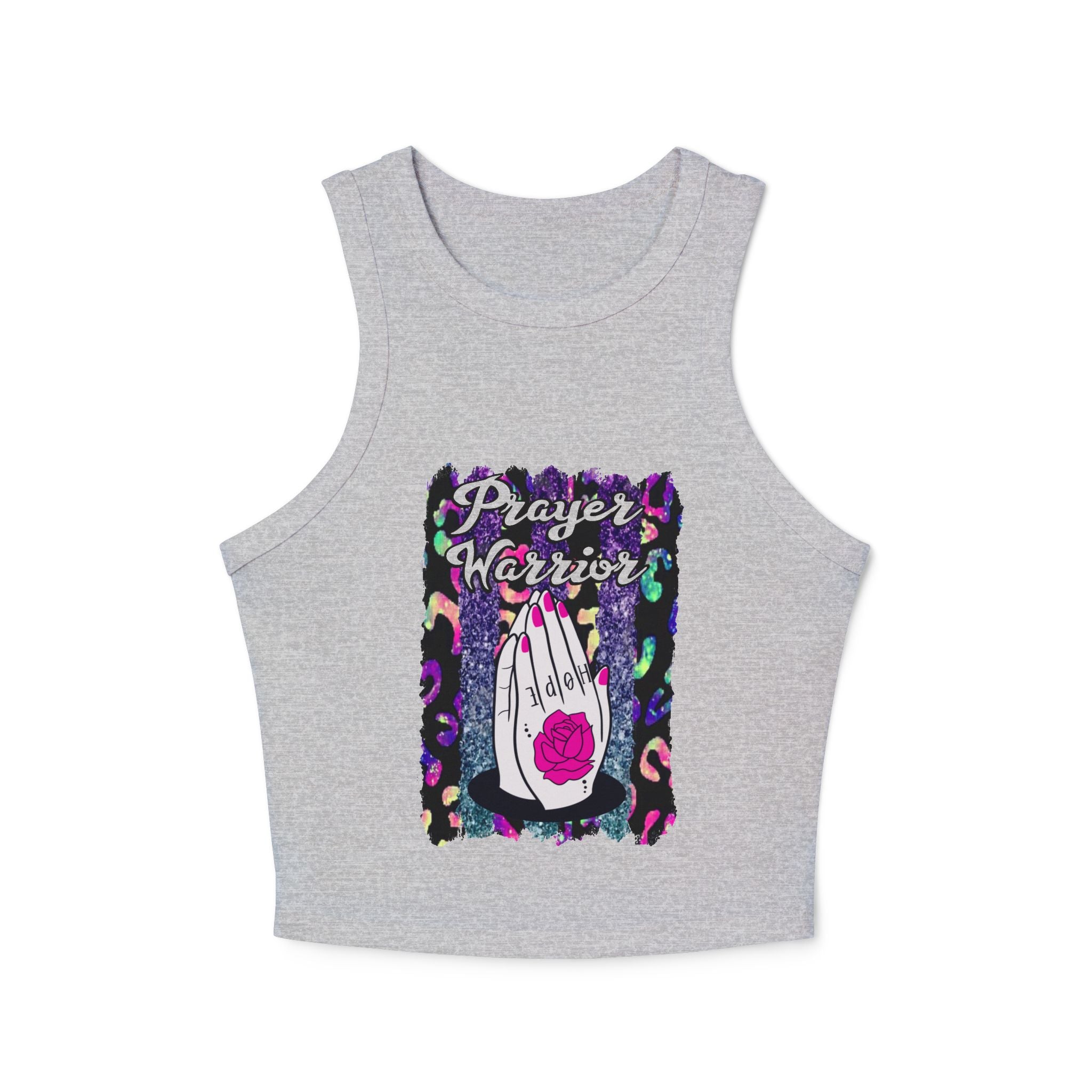 Women's Micro Rib Racer Tank Top
