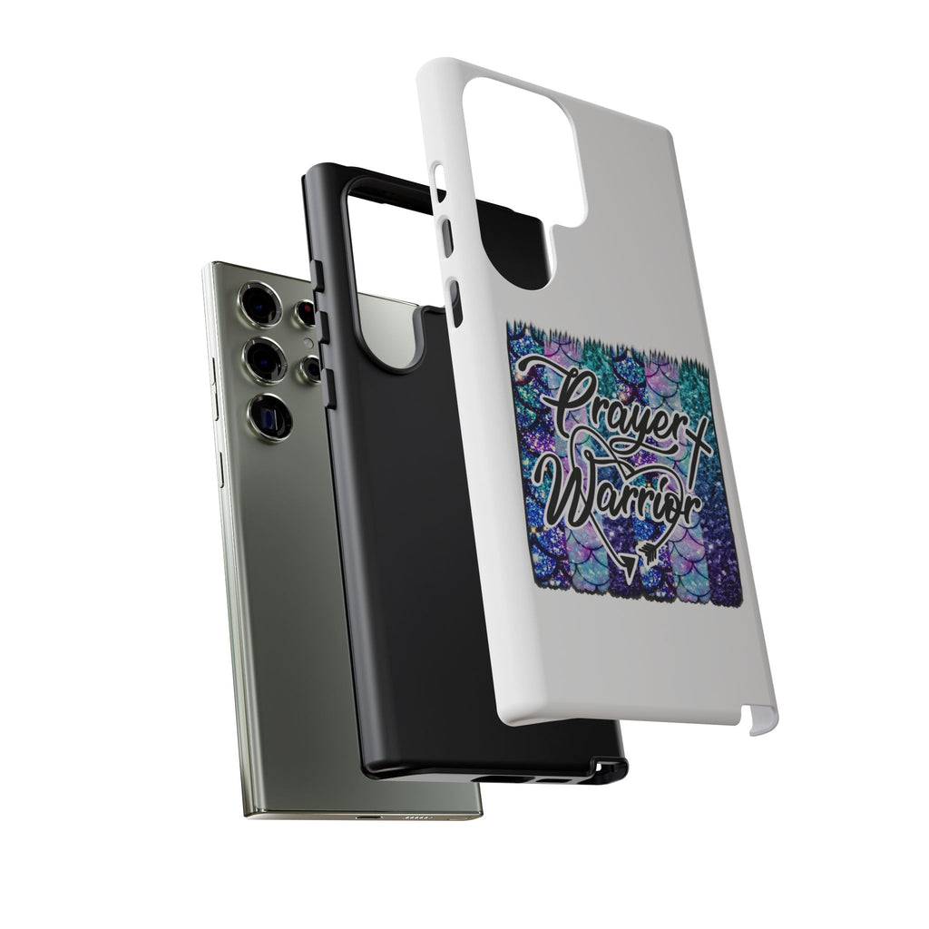 Prayer Warrior Phone Case — Faith-Inspired Tough Protective Cover