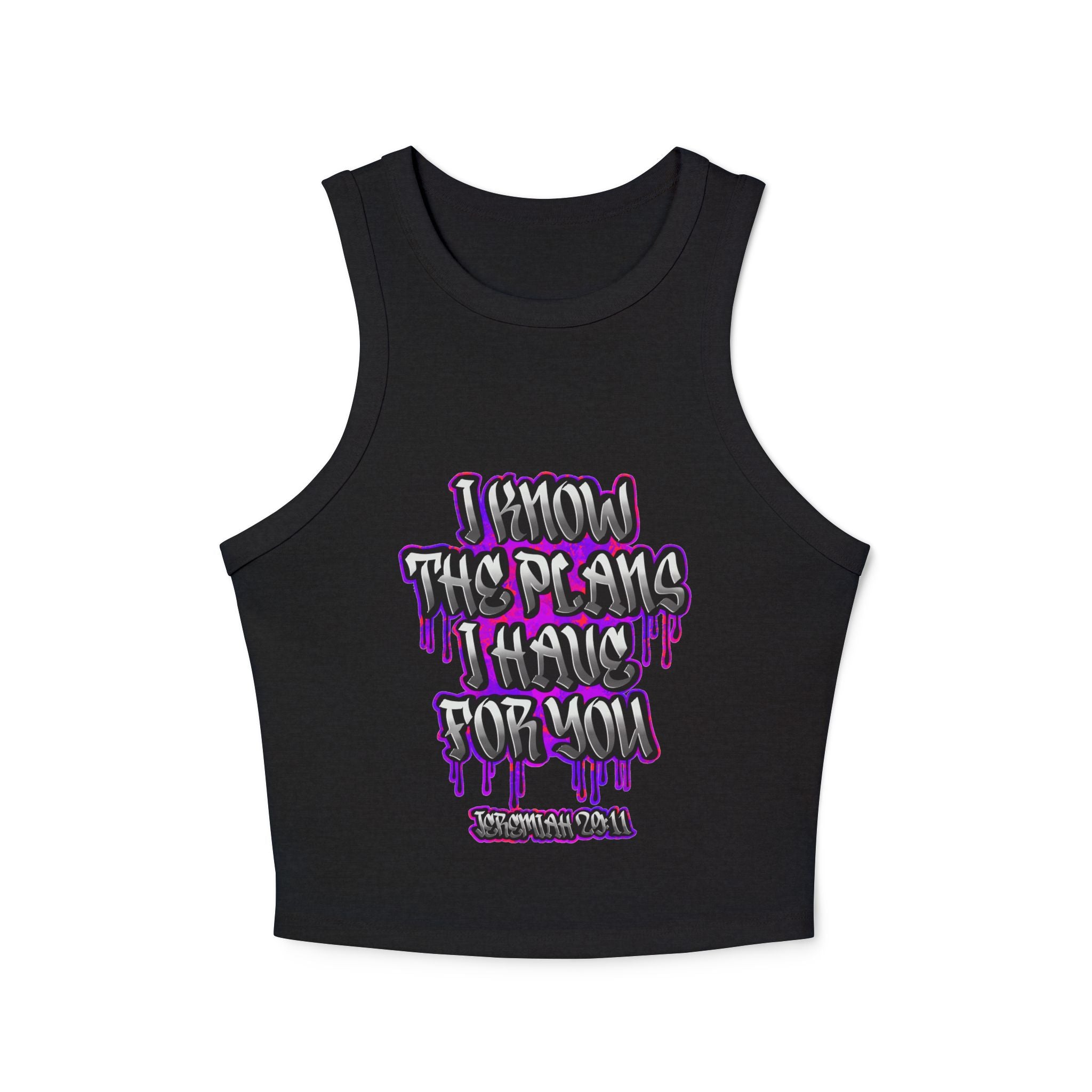 Women's Micro Rib Racer Tank Top