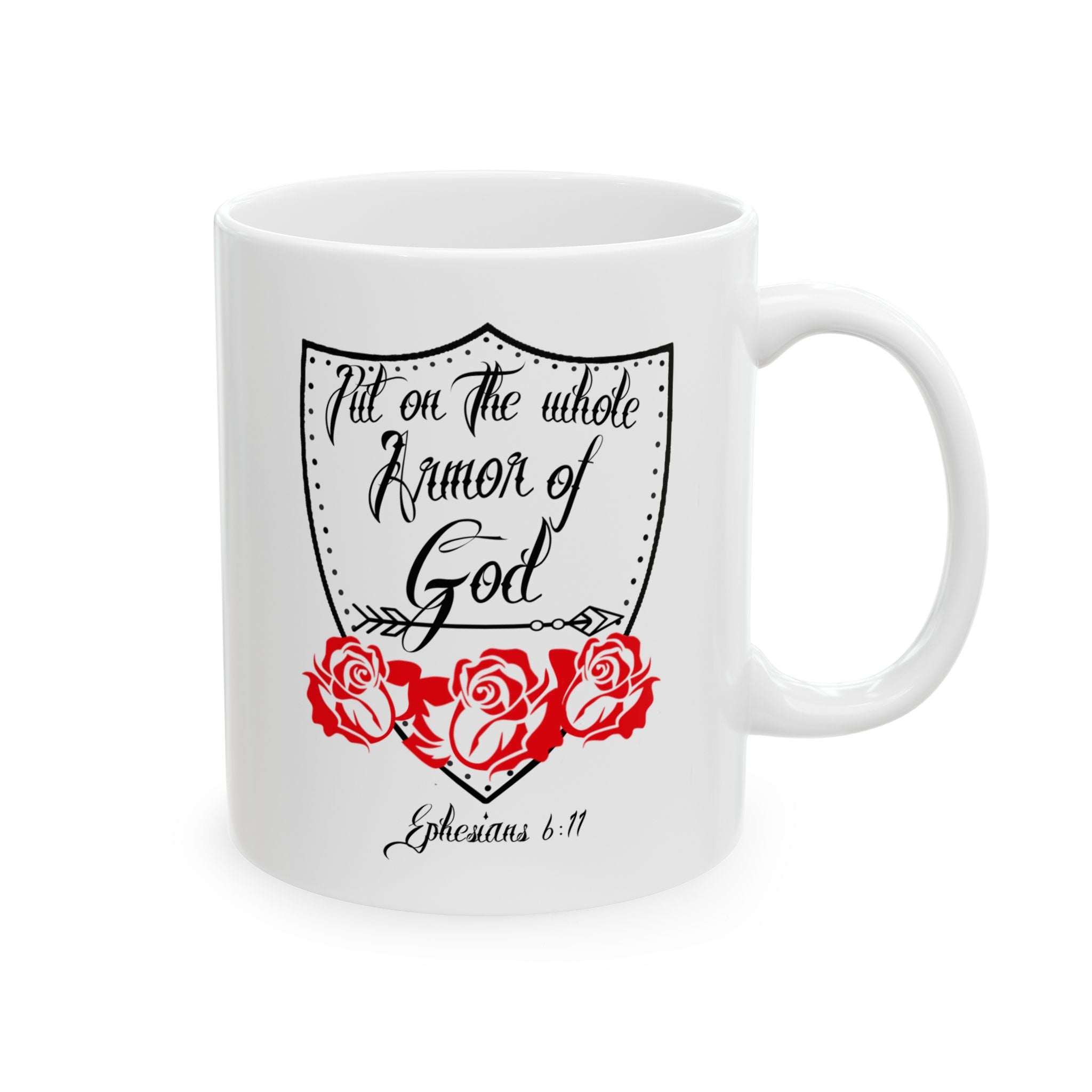 Armor of God Scripture Bible Verse Coffee Cup (11oz/15oz)