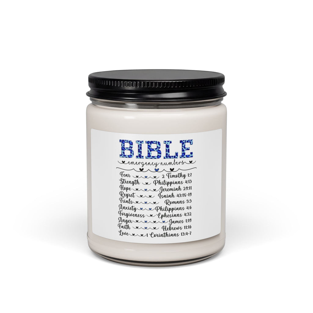 Bible Emergency Scriptures Scented Soy Candle, 9oz