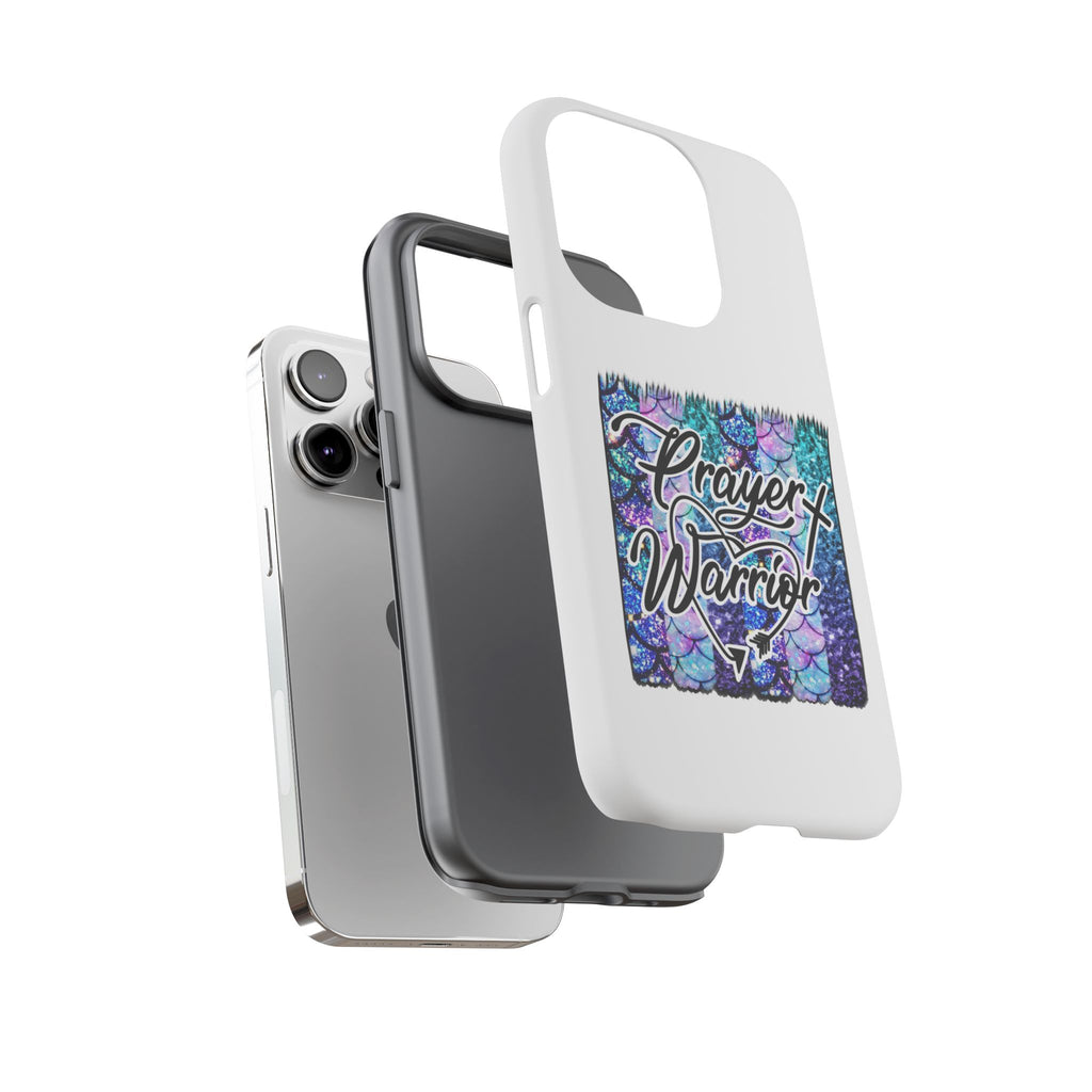 Prayer Warrior Phone Case — Faith-Inspired Tough Protective Cover