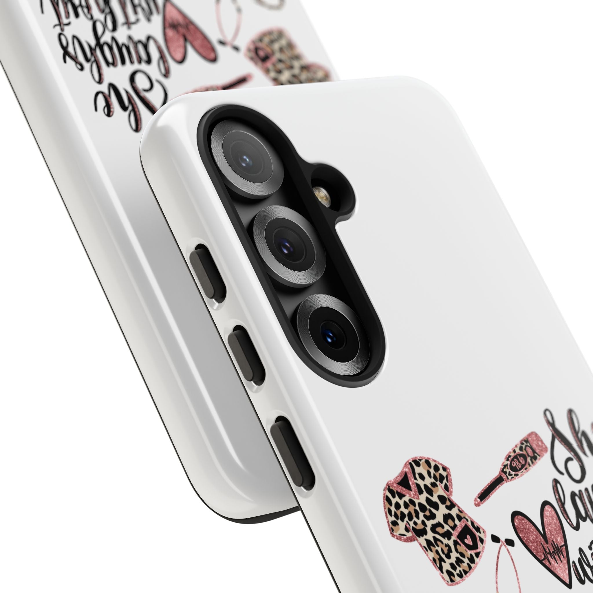 'She Laughs Without Fear' Proverbs 31 Scripture Nurse Tough Phone Case