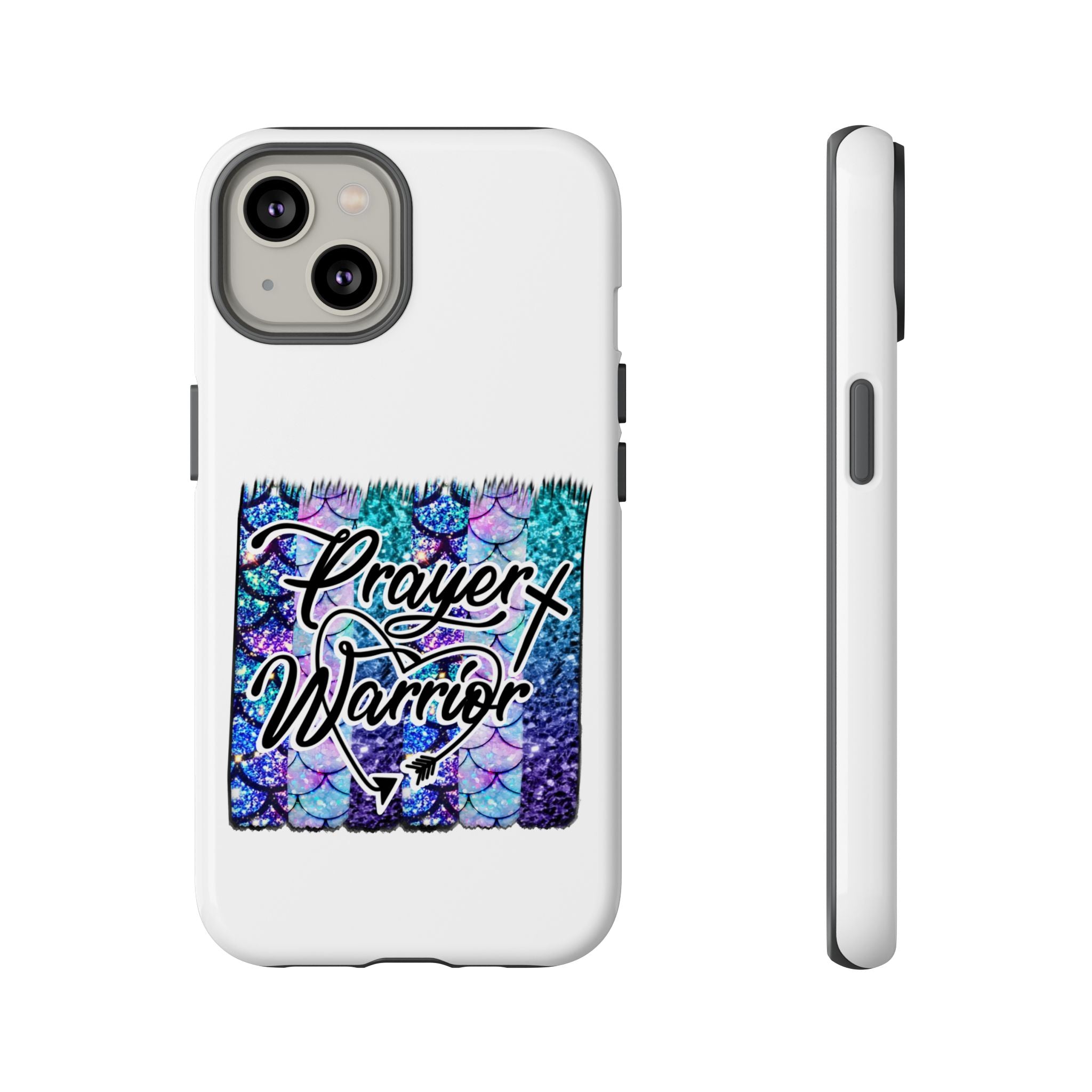 Prayer Warrior Phone Case — Faith-Inspired Tough Protective Cover