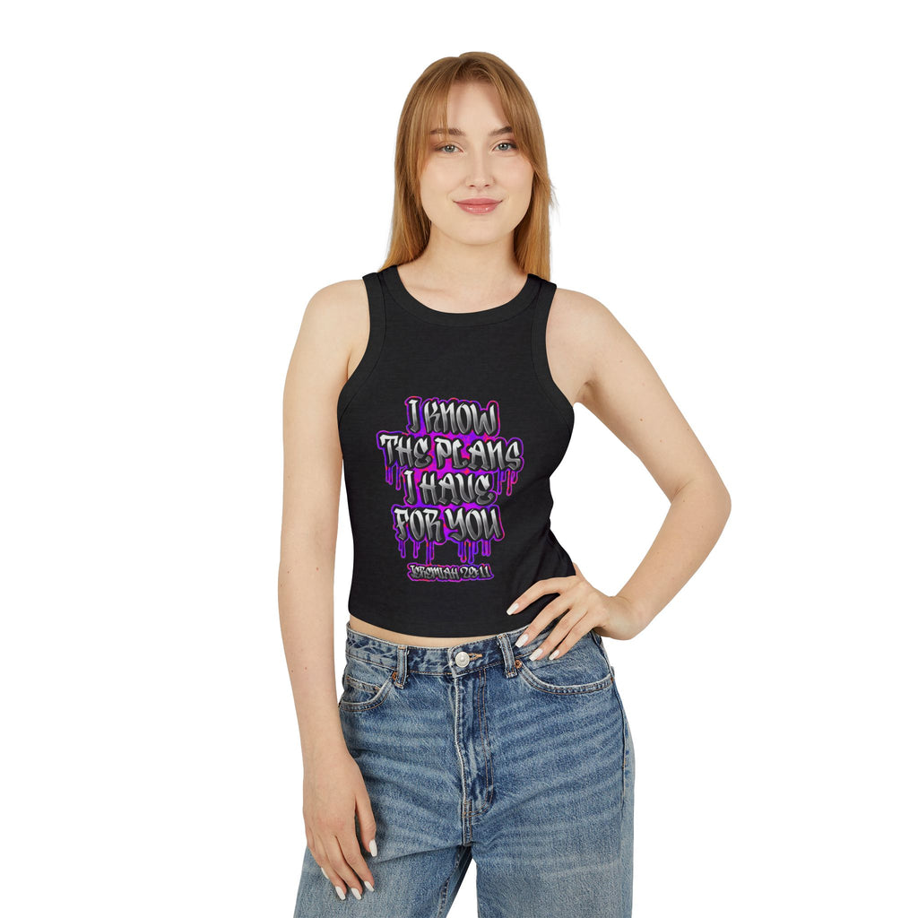 Women's Micro Rib Racer Tank Top