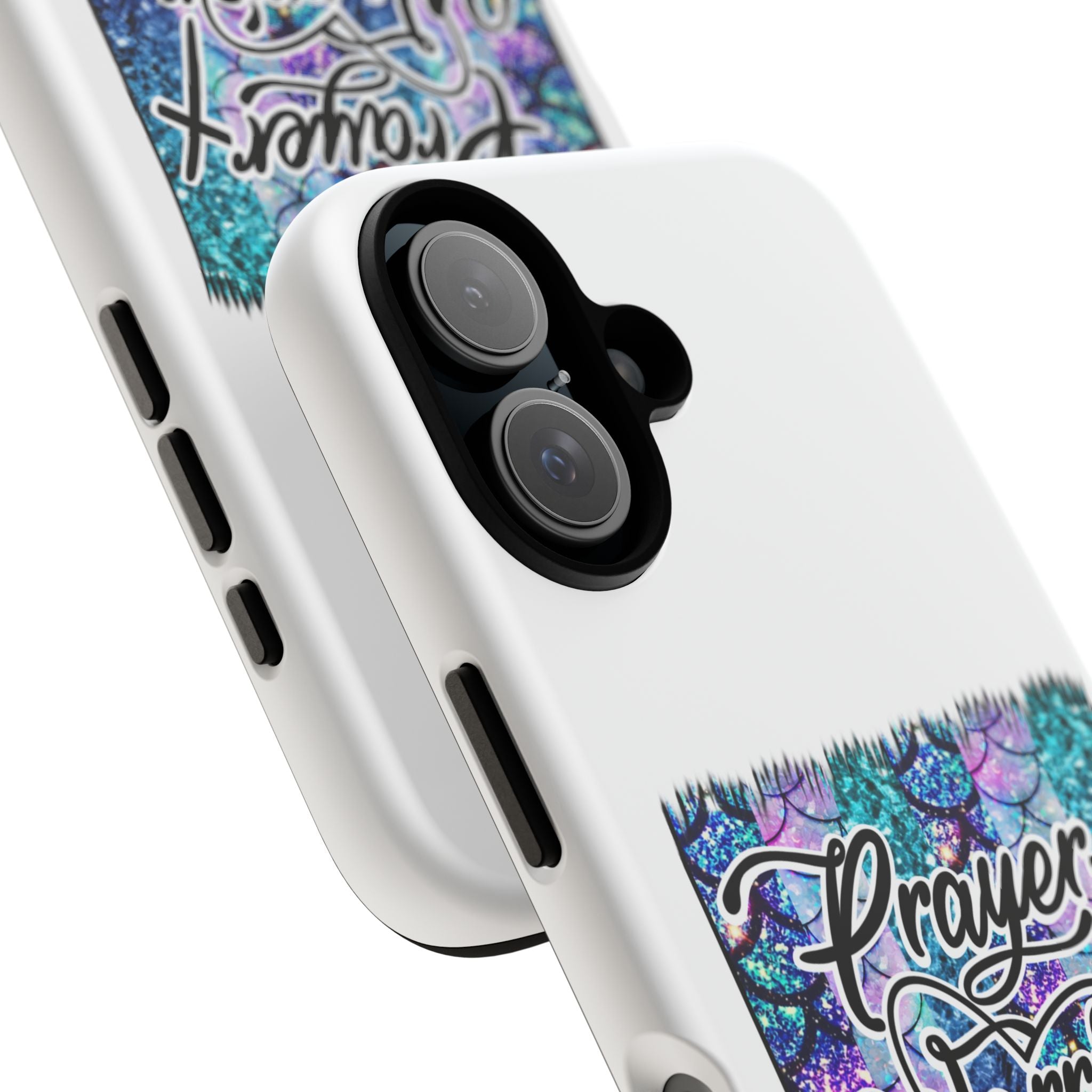 Prayer Warrior Phone Case — Faith-Inspired Tough Protective Cover