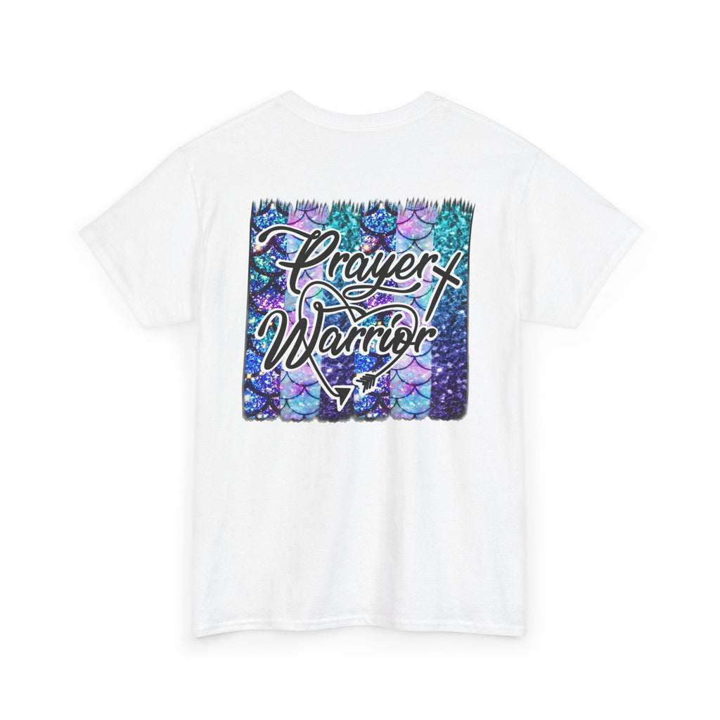 Prayer Warrior T-Shirt — Floral Christian Faith Tee