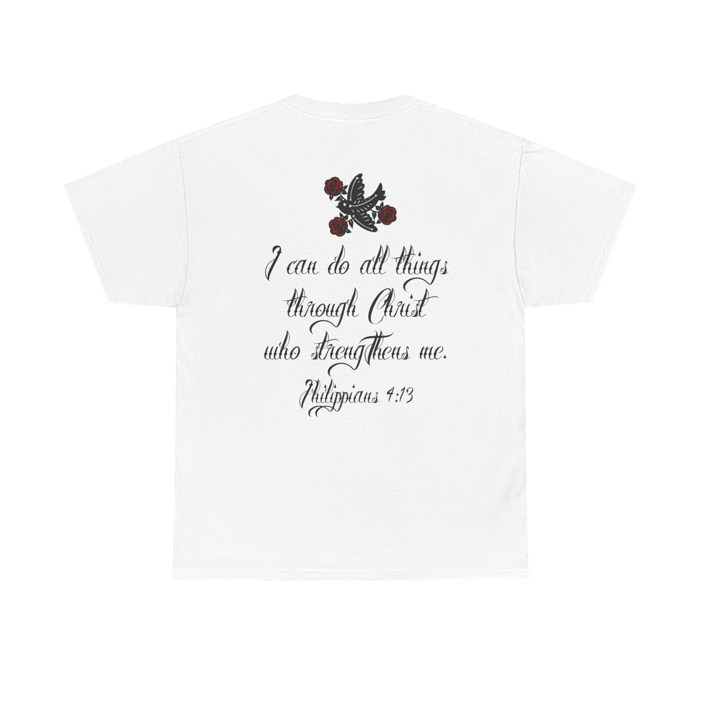 Christian Tee — "I Can Do All Things" Philippians 4:13 Inspirational T‑Shirt