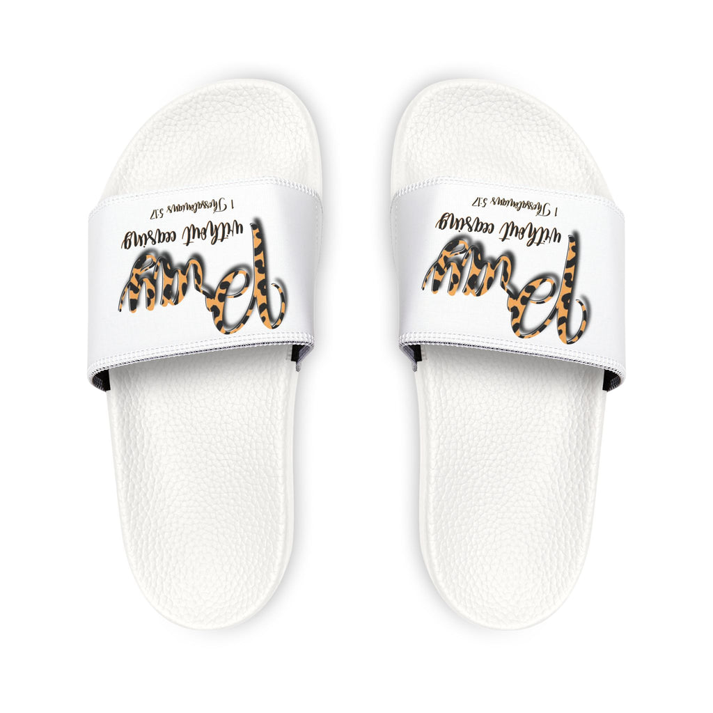 Pray Christian Women's Removable-Strap Sandals