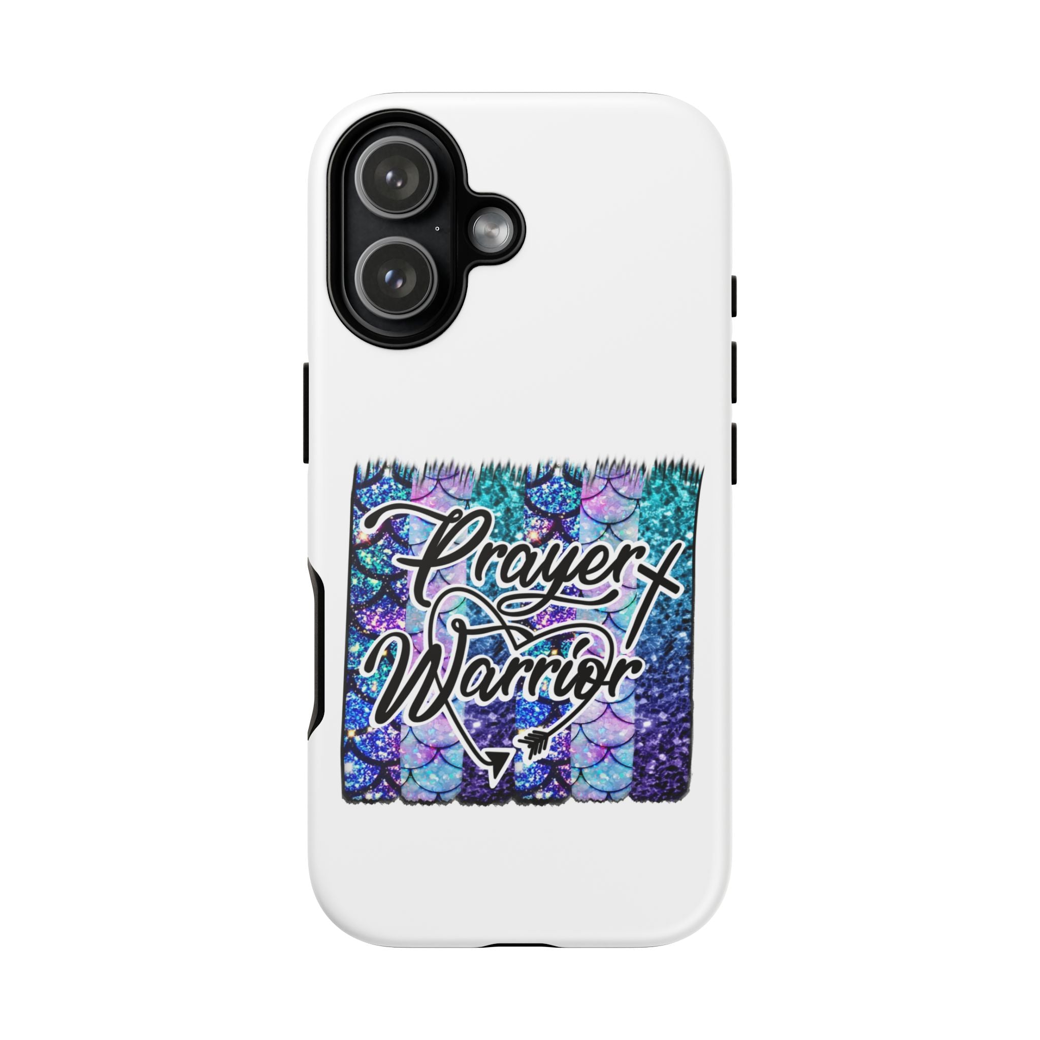 Prayer Warrior Phone Case — Faith-Inspired Tough Protective Cover