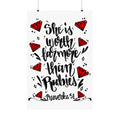She Is Worth Far More Than Rubies Poster — Proverbs 31 Inspirational Wall Art
