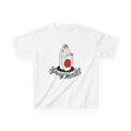 Kids T‑Shirt — 'Pray Harder' Praying Hands with Rose Graphic