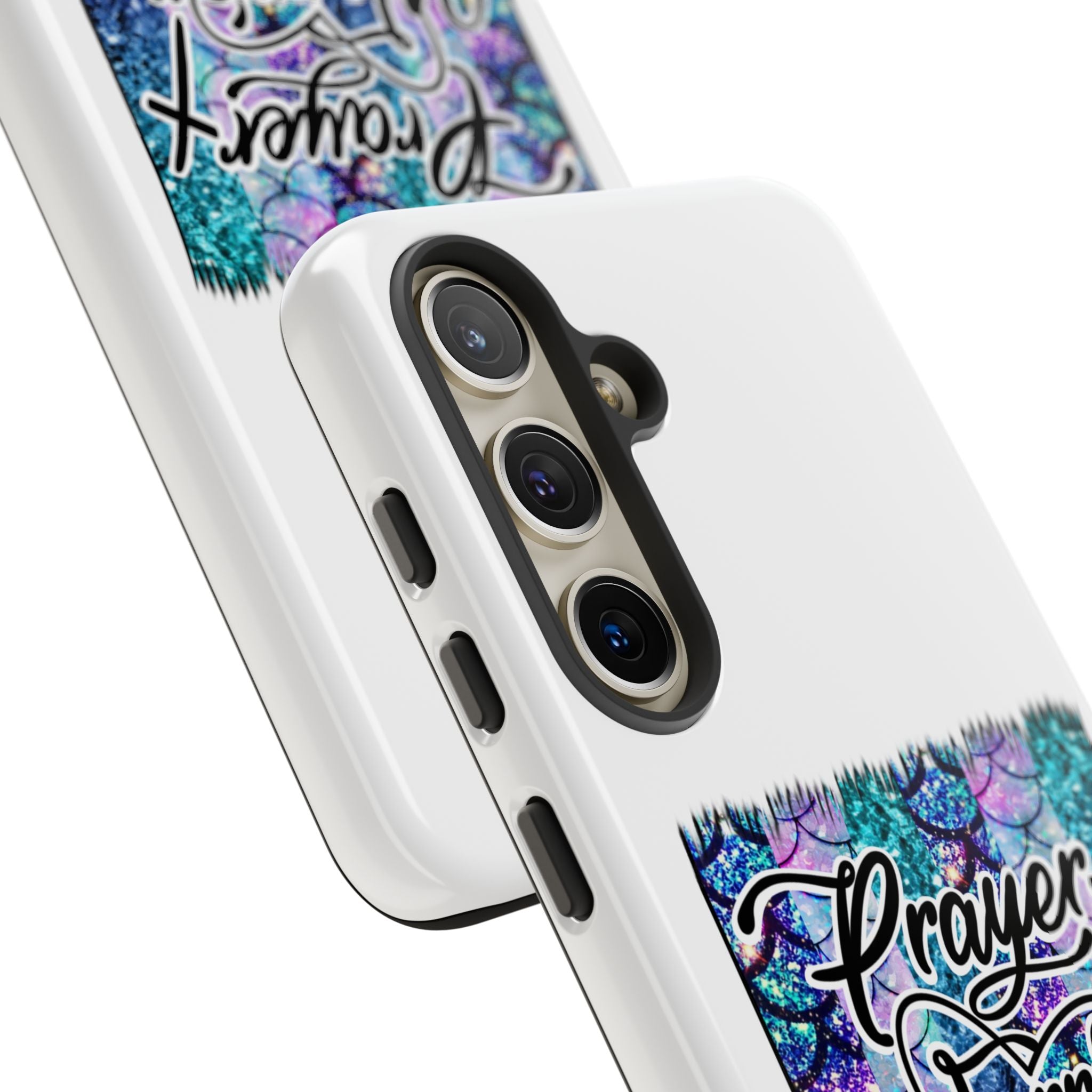 Prayer Warrior Phone Case — Faith-Inspired Tough Protective Cover