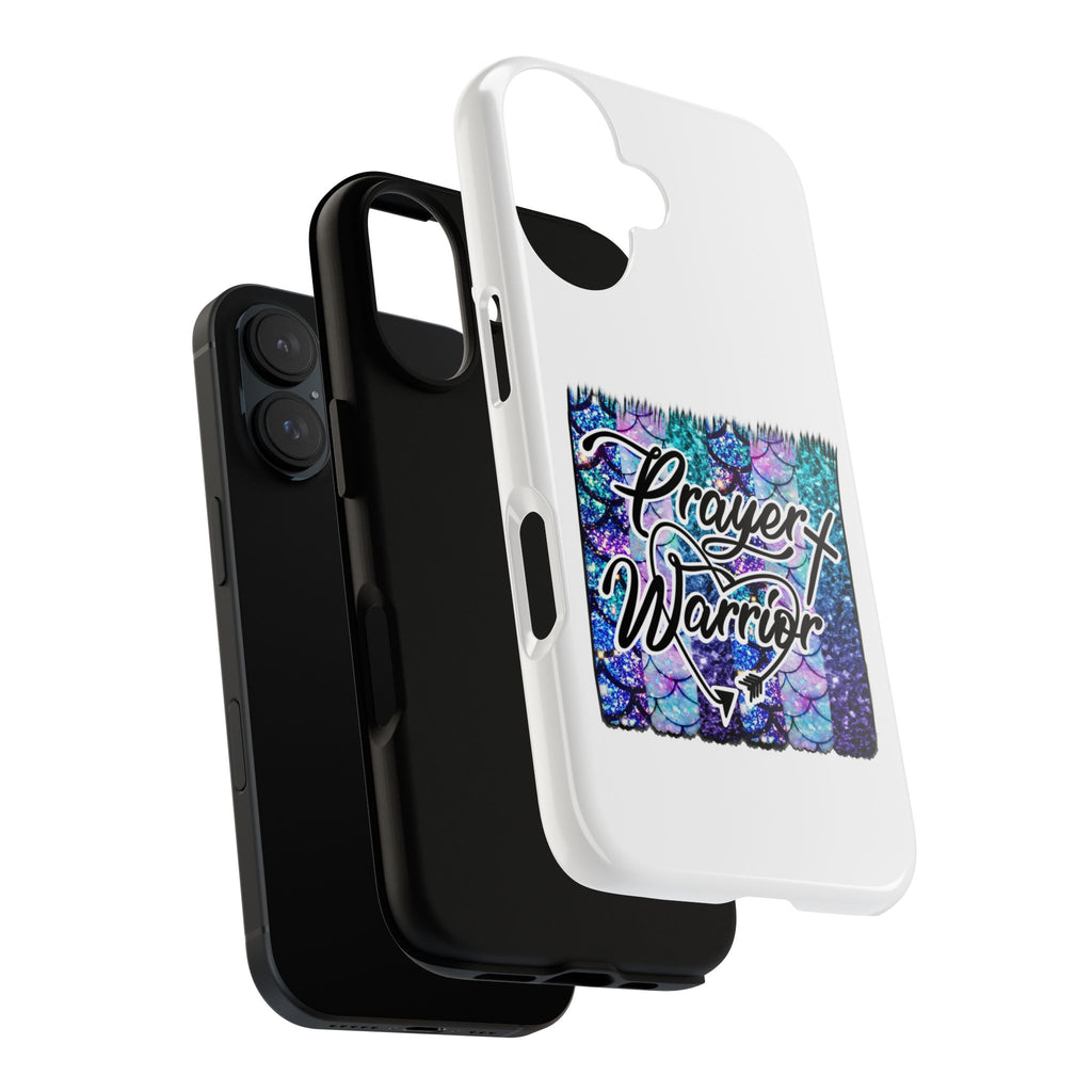Prayer Warrior Phone Case — Faith-Inspired Tough Protective Cover