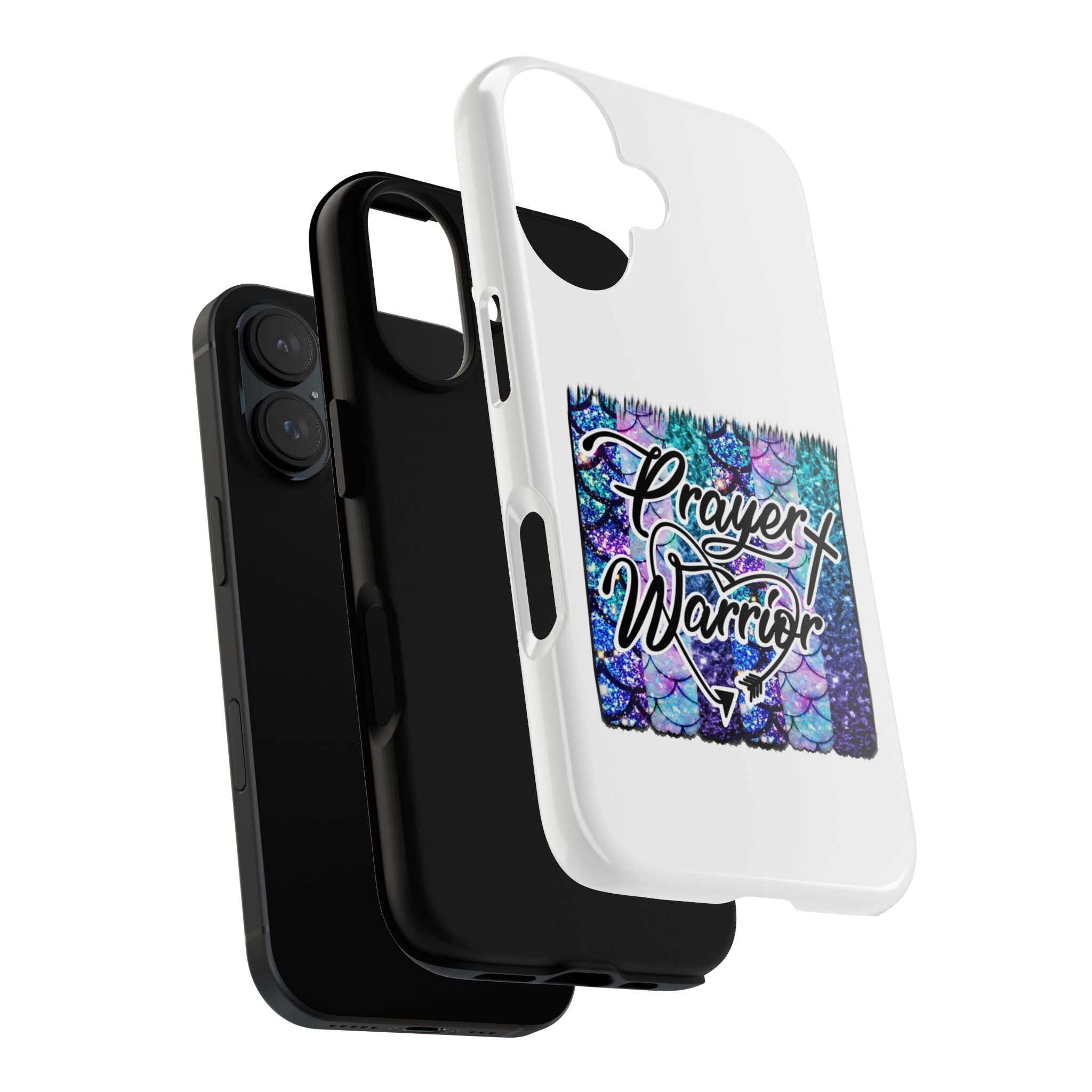 Prayer Warrior Phone Case — Faith-Inspired Tough Protective Cover