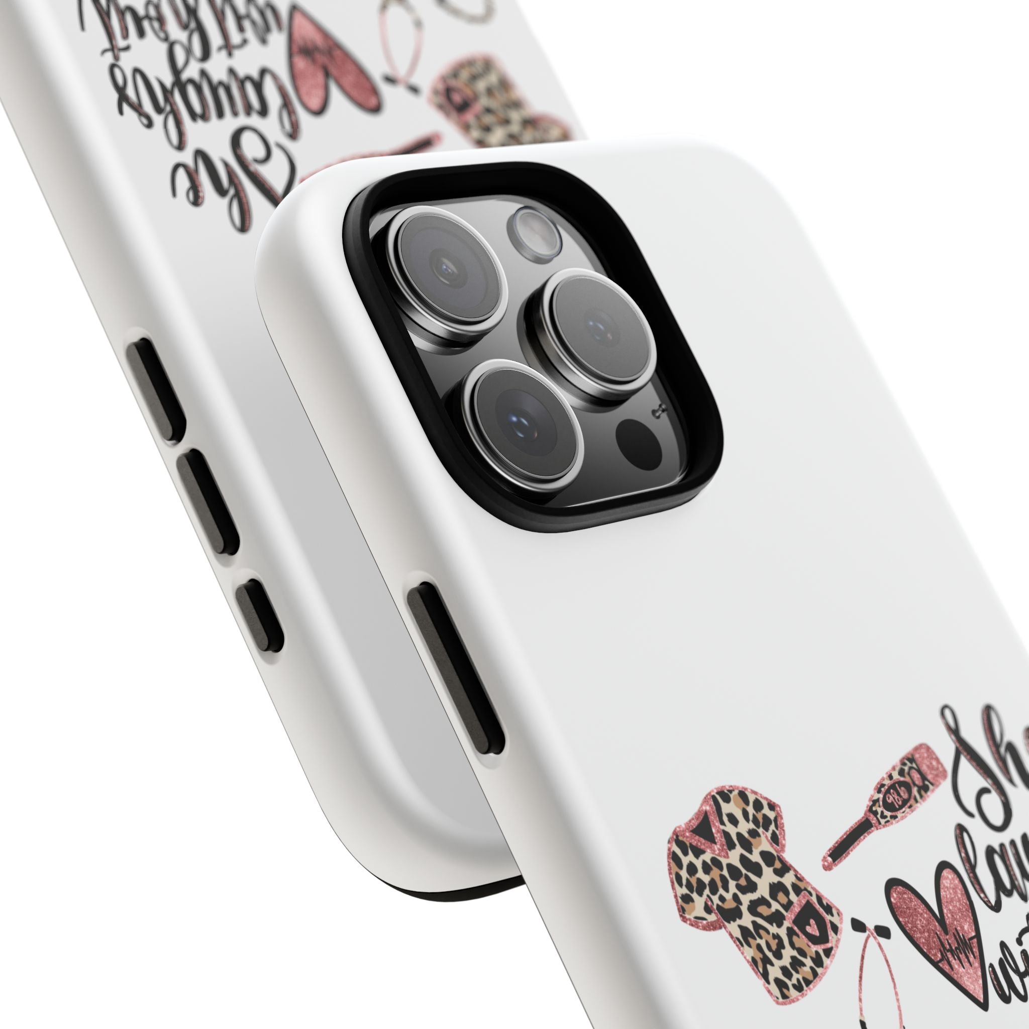 'She Laughs Without Fear' Proverbs 31 Scripture Nurse Tough Phone Case