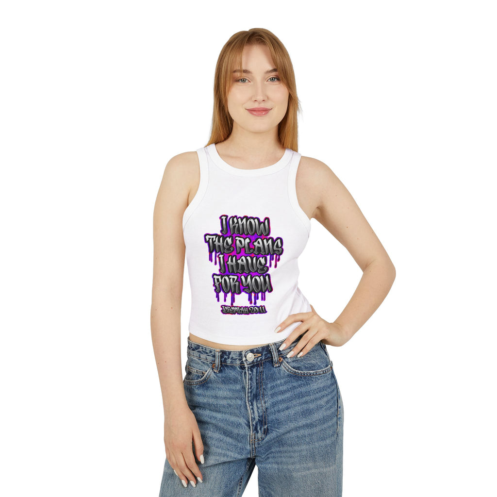 Women's Micro Rib Racer Tank Top