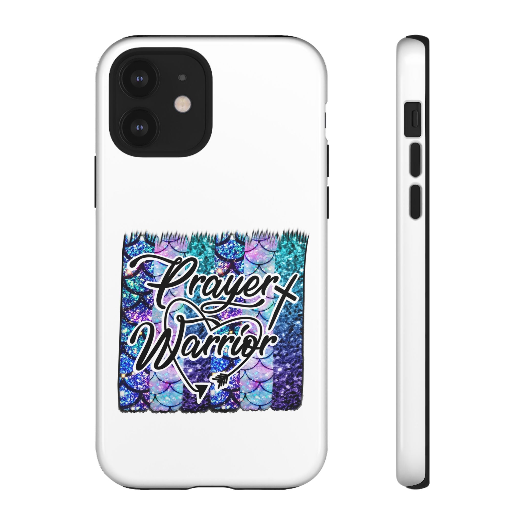 Prayer Warrior Phone Case — Faith-Inspired Tough Protective Cover