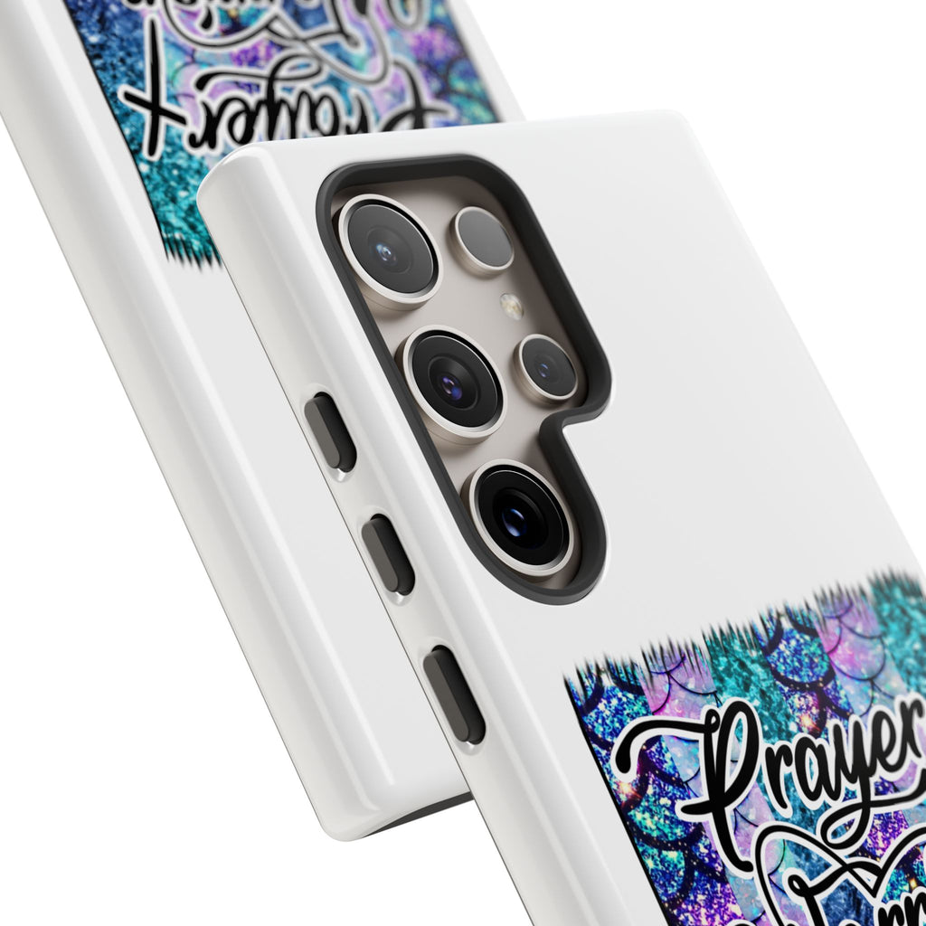 Prayer Warrior Phone Case — Faith-Inspired Tough Protective Cover