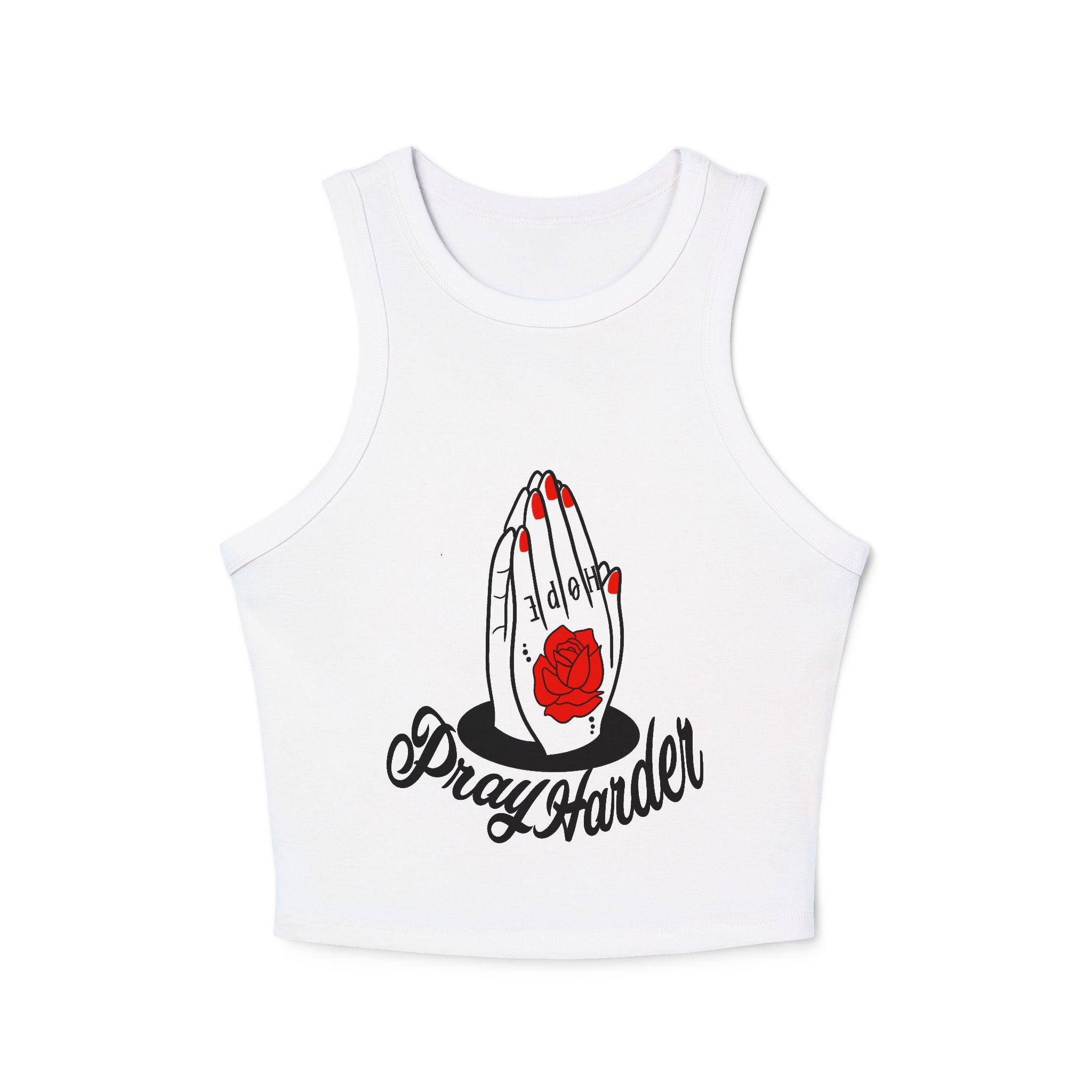 Women's Micro Rib Racer Tank Top