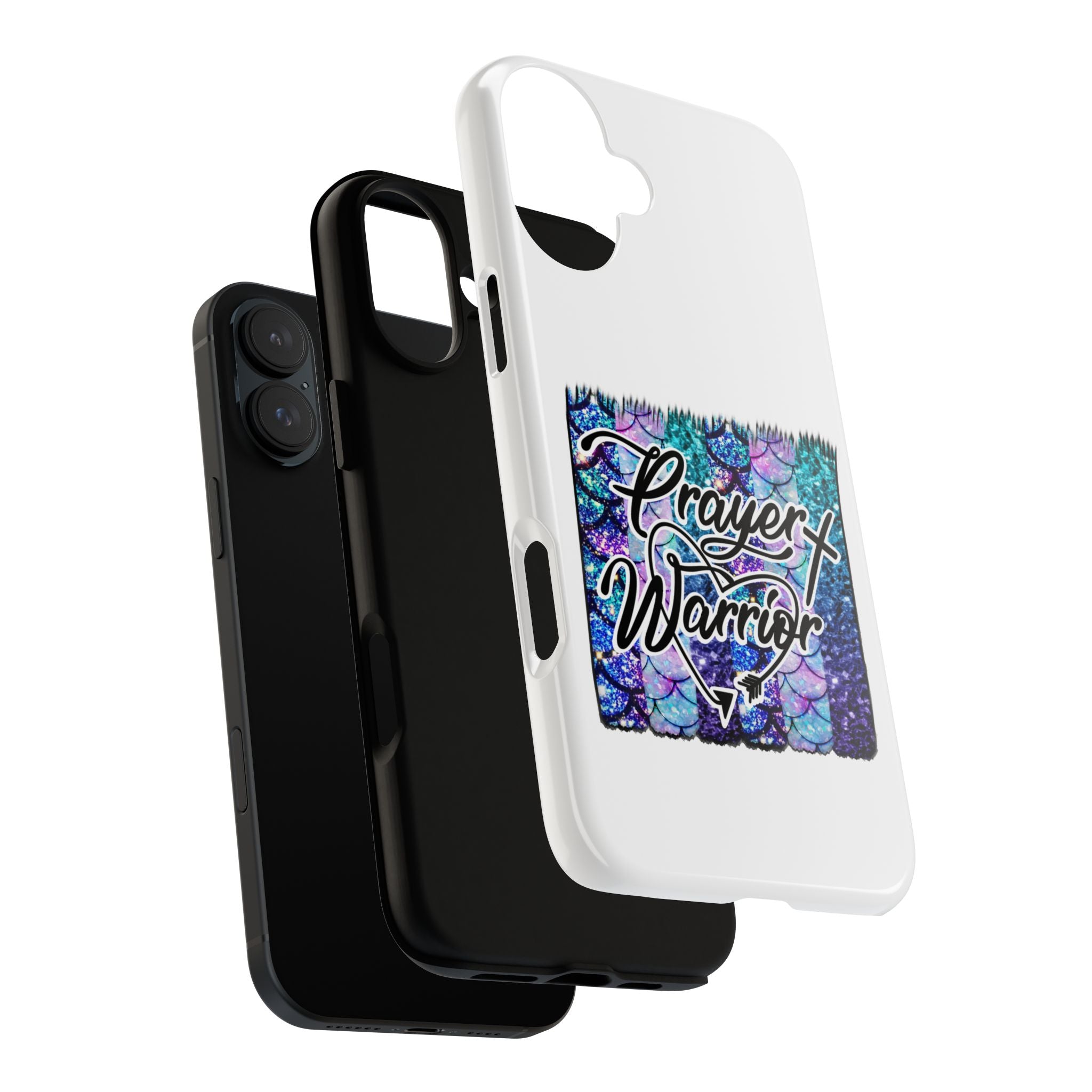 Prayer Warrior Phone Case — Faith-Inspired Tough Protective Cover