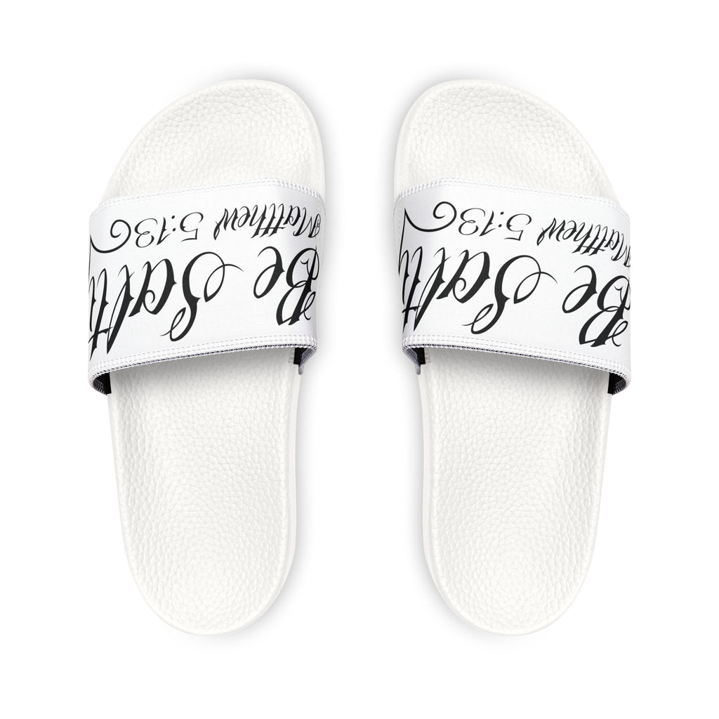 Be Salty Bible Verse Women's Removable-Strap Sandals