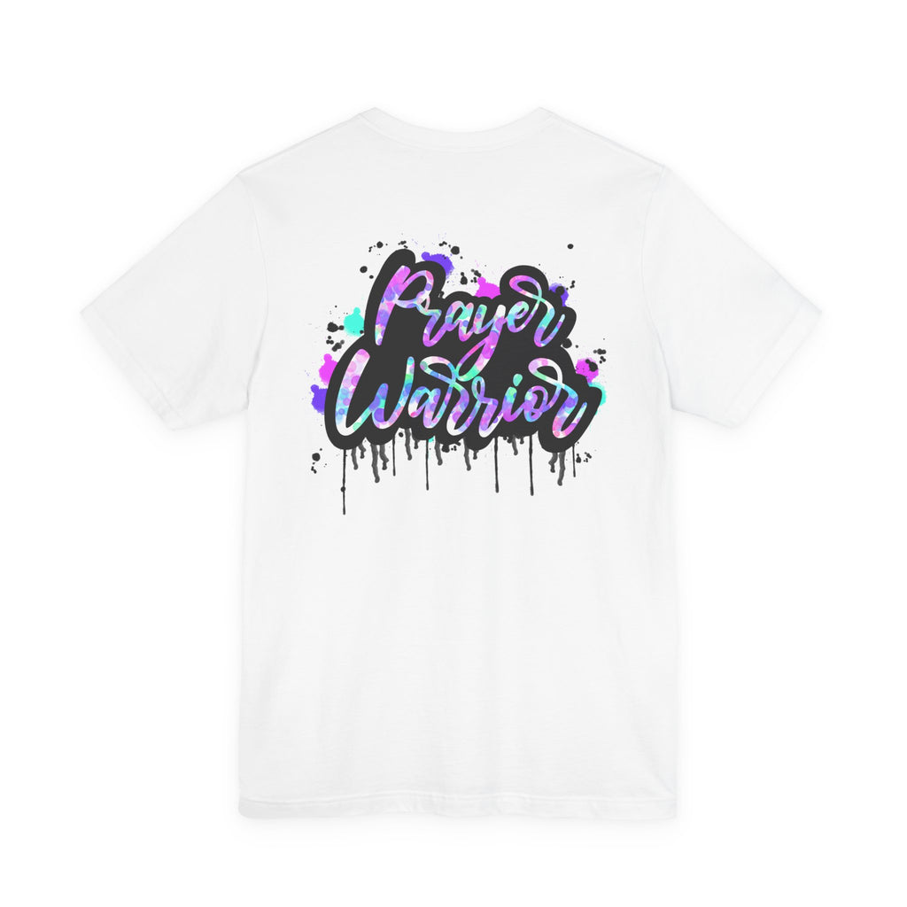 Prayer Warrior T-Shirt — Graffiti Script Faith Tee