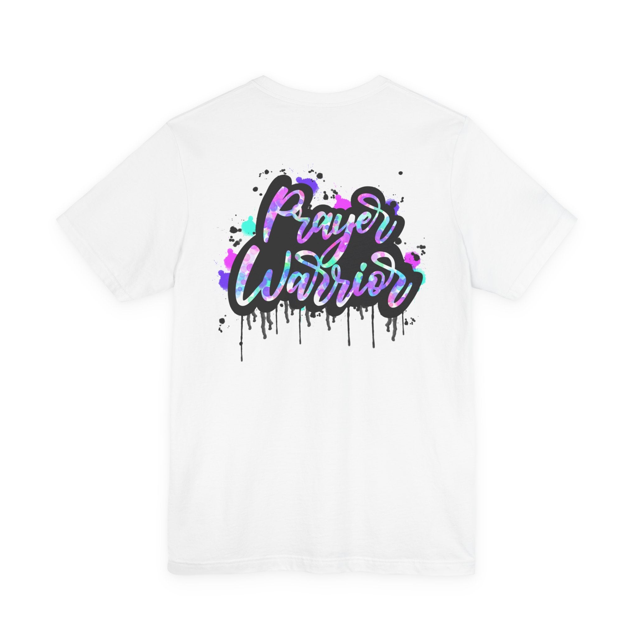 Prayer Warrior T-Shirt — Graffiti Script Faith Tee