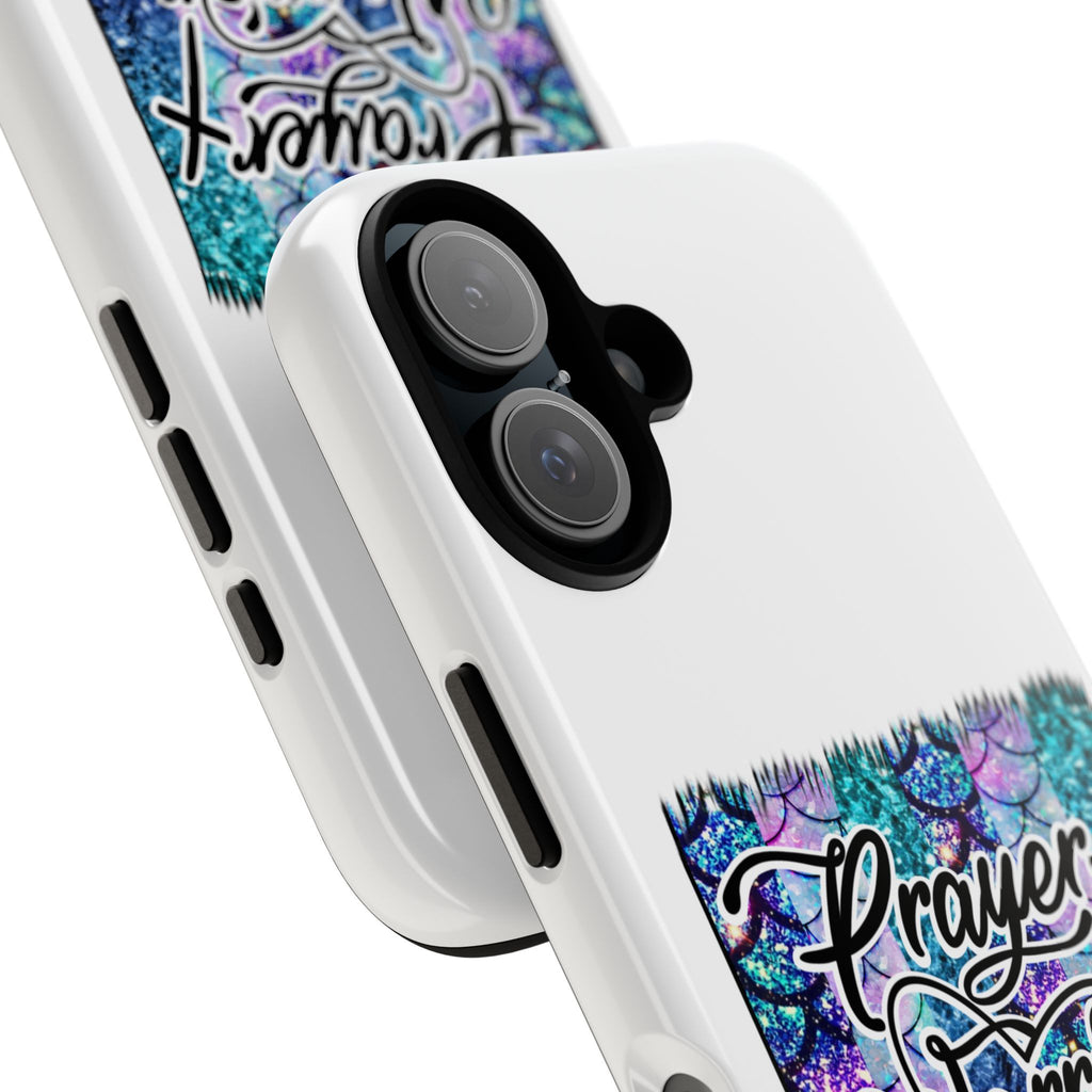 Prayer Warrior Phone Case — Faith-Inspired Tough Protective Cover