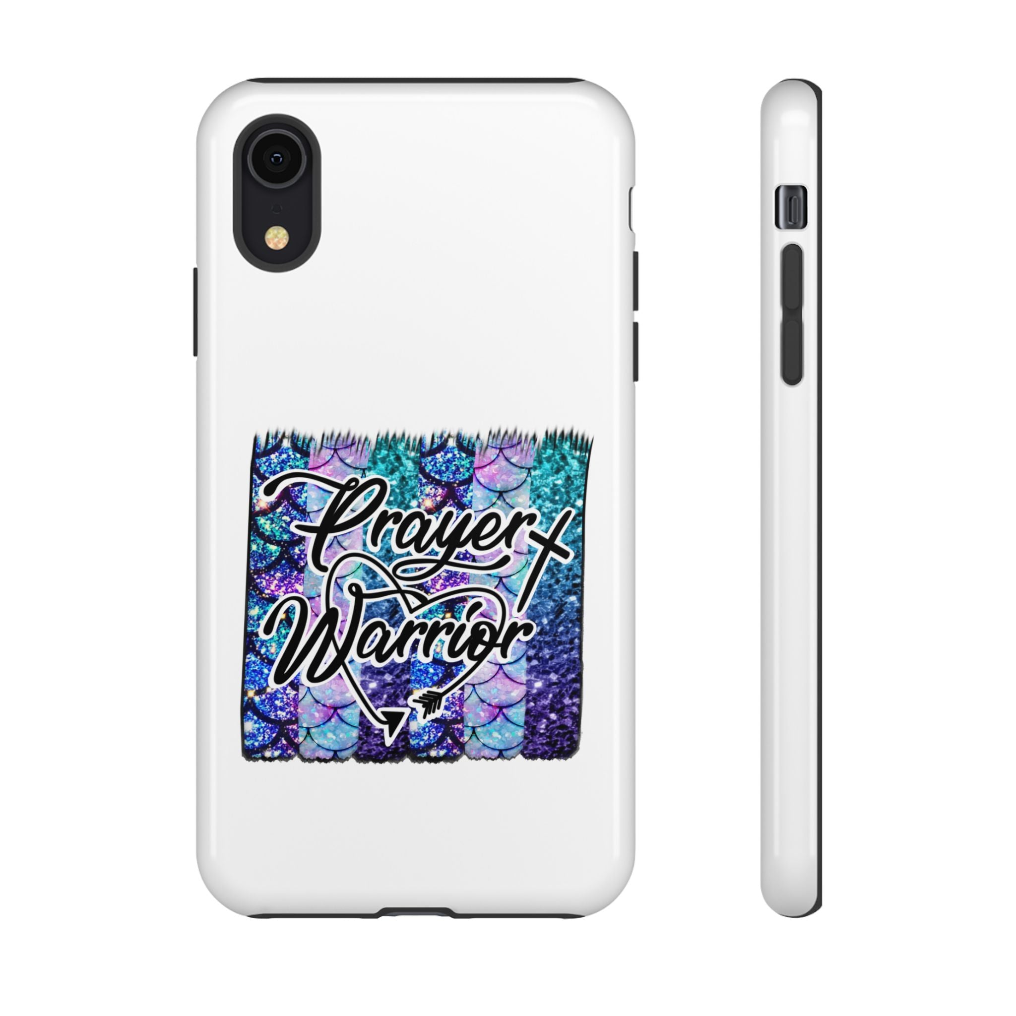 Prayer Warrior Phone Case — Faith-Inspired Tough Protective Cover