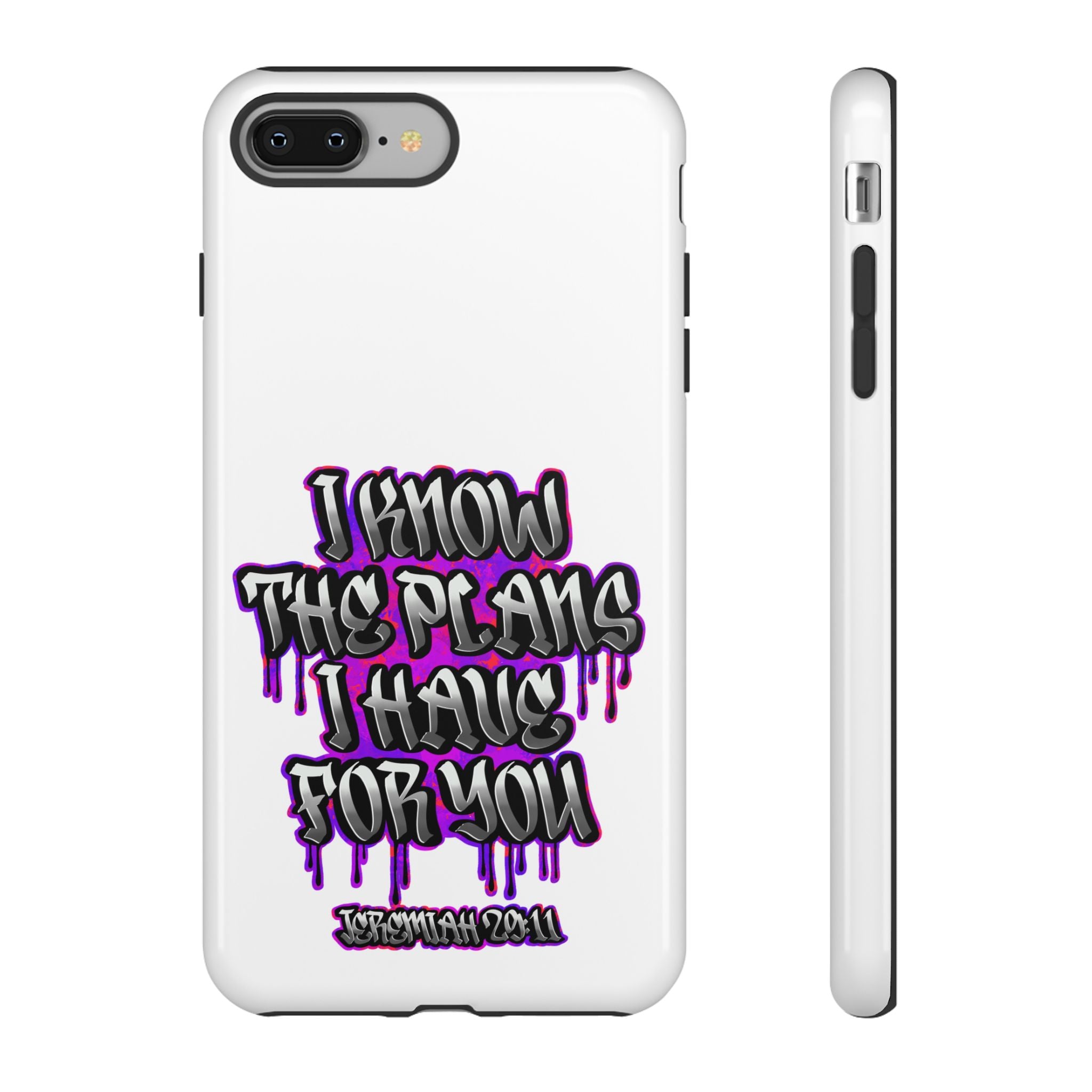 Jeremiah 29:11 Phone Case — "I Know The Plans I Have For You" Christian Bible Verse Protective Case