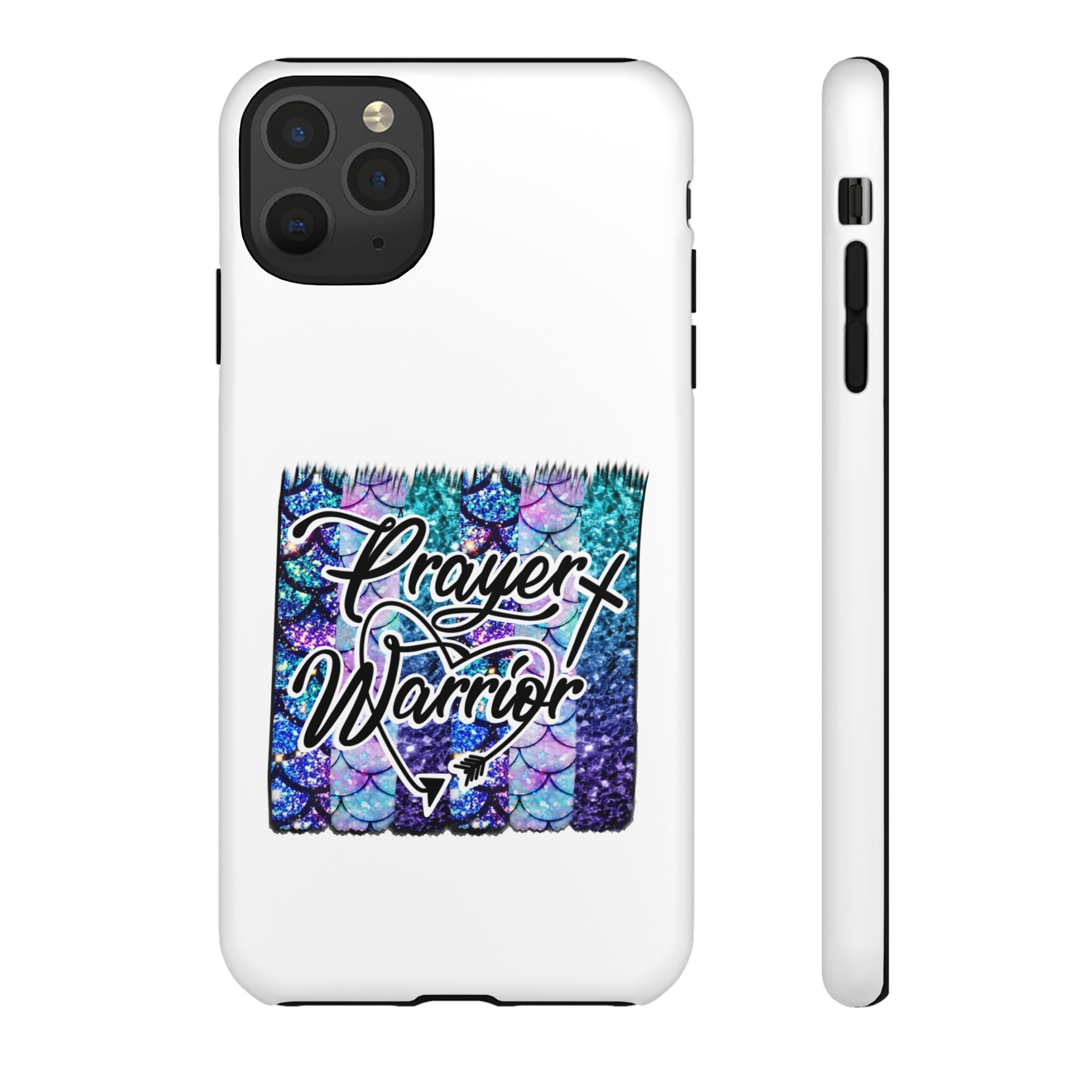 Prayer Warrior Phone Case — Faith-Inspired Tough Protective Cover