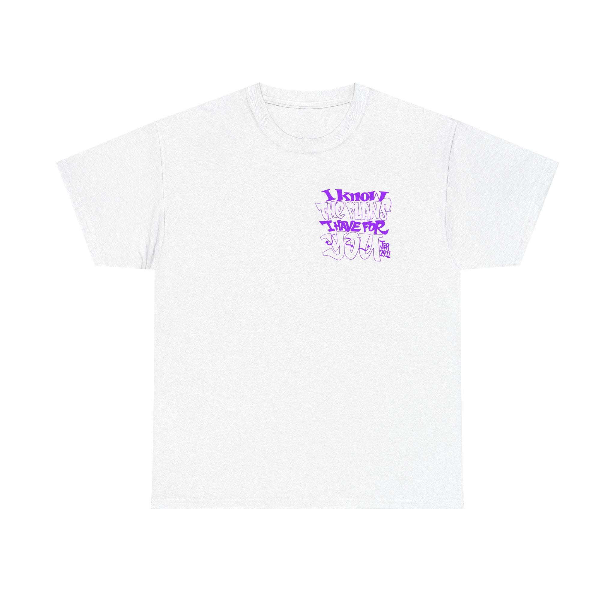 I Know The Plans I Have For You Tee — Inspirational Scripture Graphic T‑Shirt