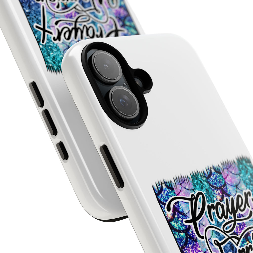 Prayer Warrior Phone Case — Faith-Inspired Tough Protective Cover