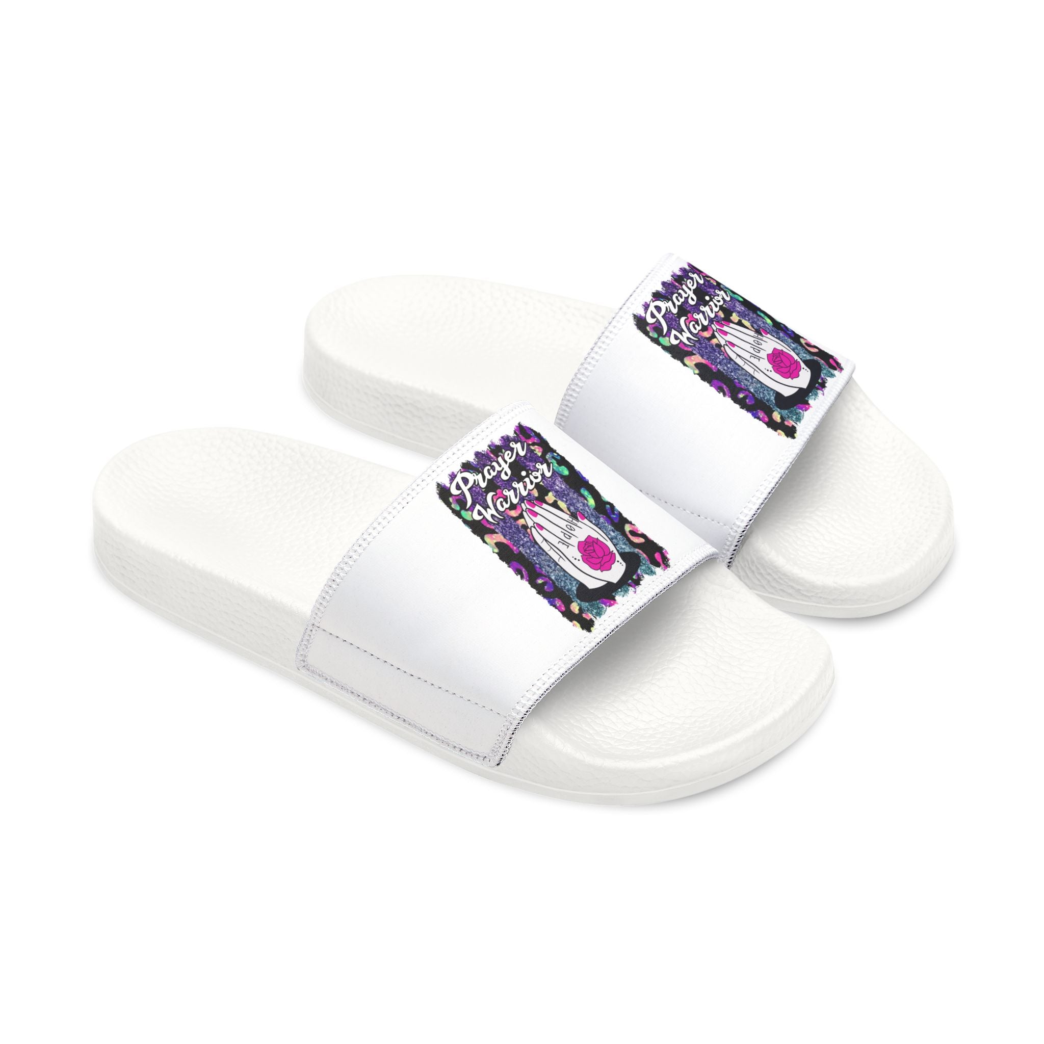 Praying Hands Prayer Warrior Women's Removable-Strap Sandals