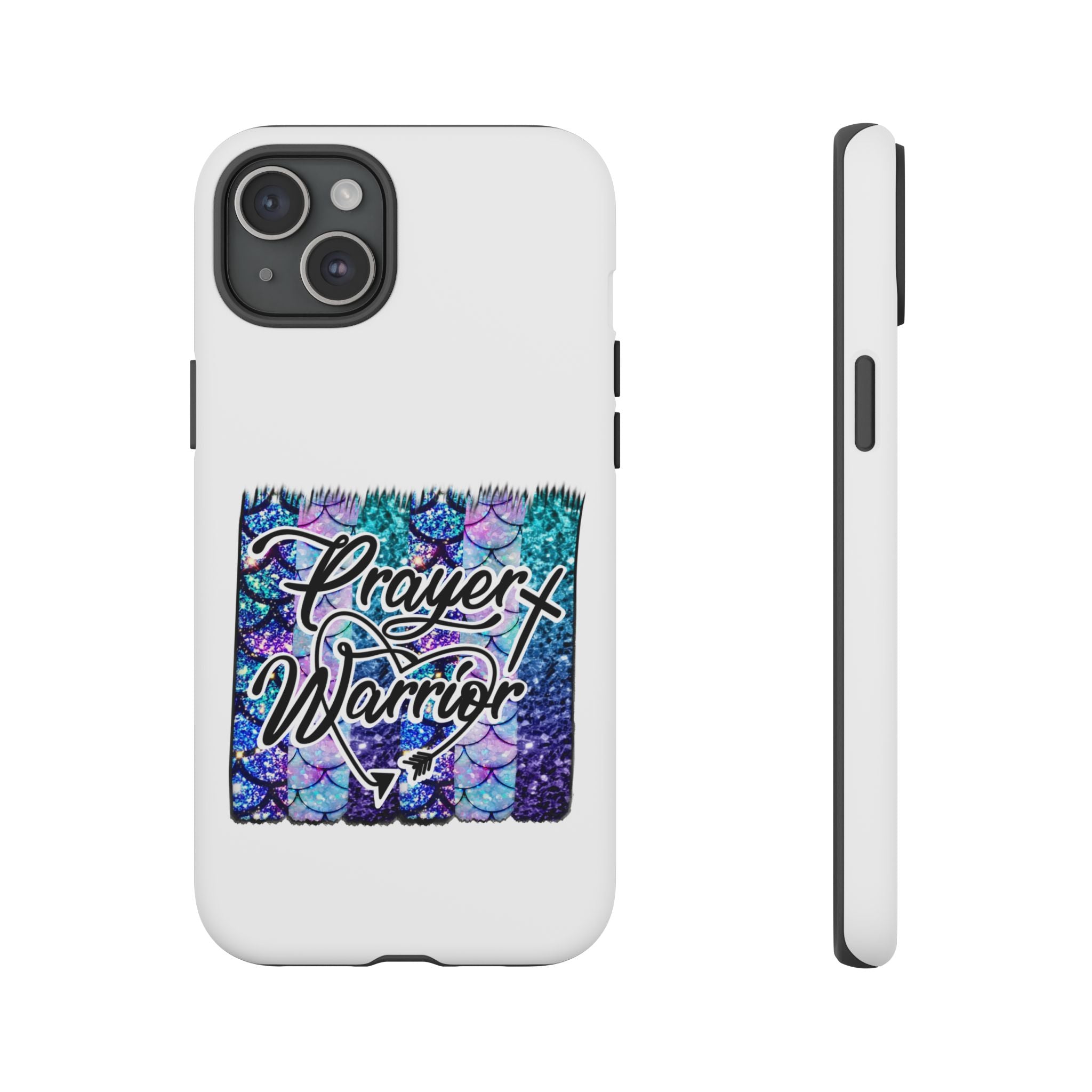 Prayer Warrior Phone Case — Faith-Inspired Tough Protective Cover