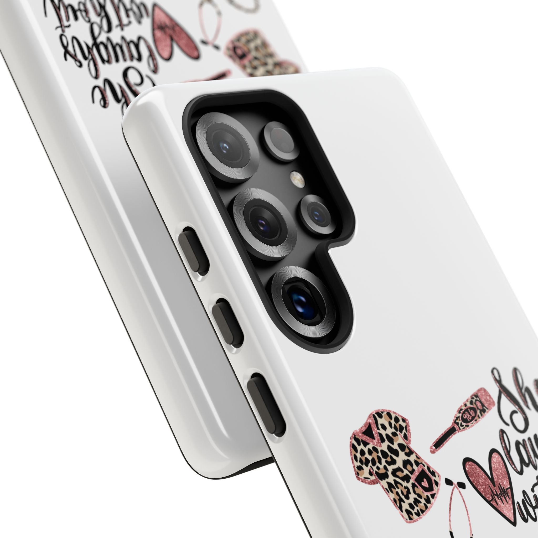 'She Laughs Without Fear' Proverbs 31 Scripture Nurse Tough Phone Case