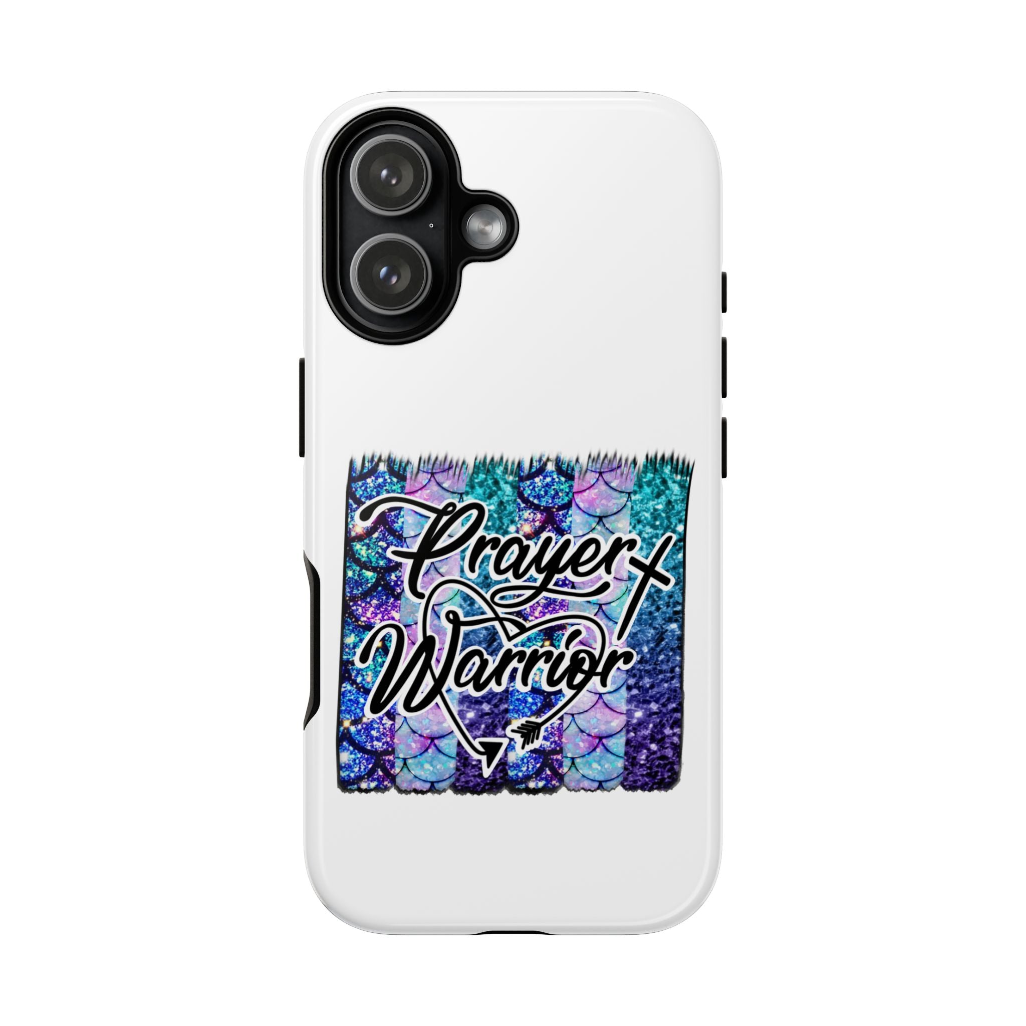 Prayer Warrior Phone Case — Faith-Inspired Tough Protective Cover