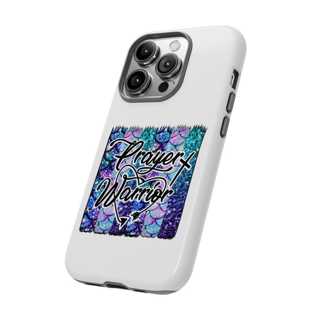 Prayer Warrior Phone Case — Faith-Inspired Tough Protective Cover