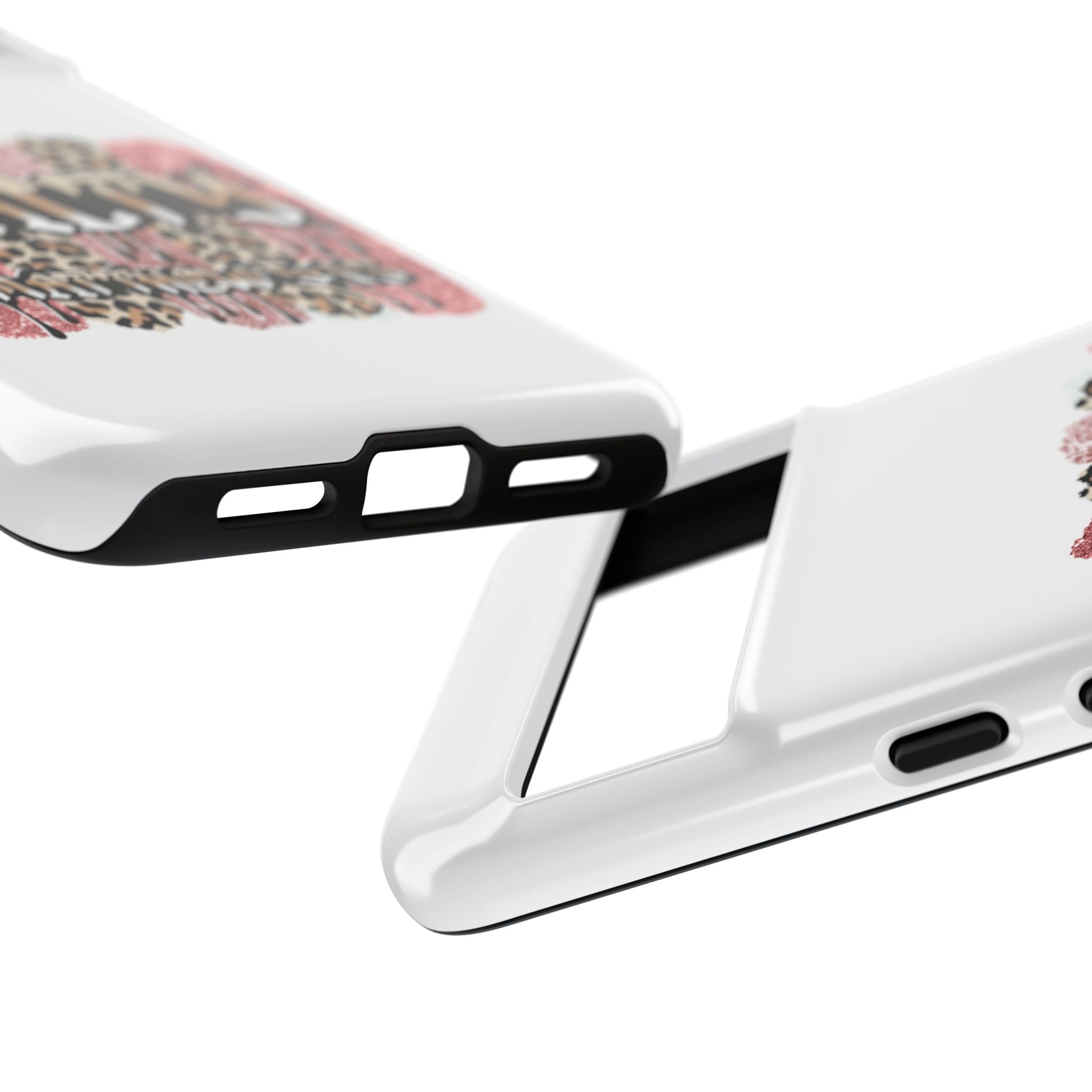 Salty Matthew 5:13 Scripture Leopard Pink Glitter Tough Case — Matthew 5:13 Scripture Phone Cover