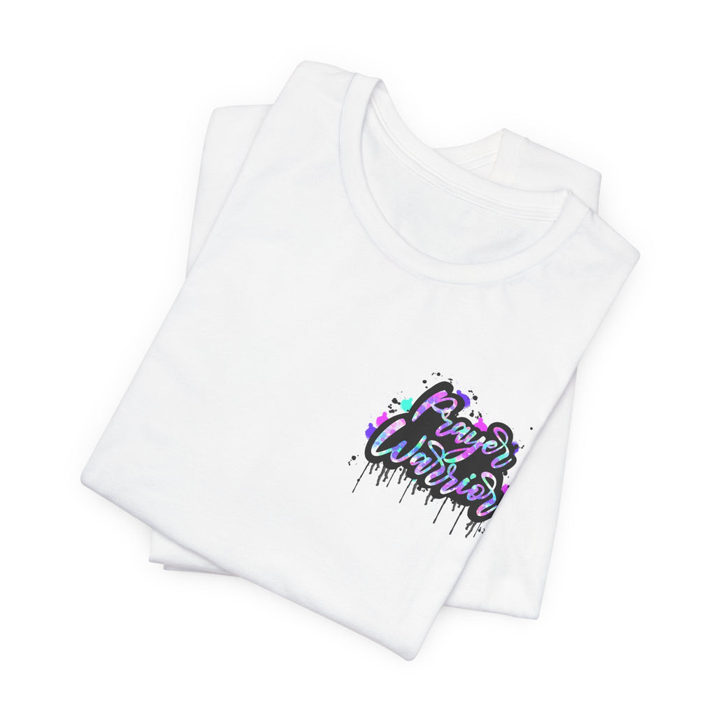 Prayer Warrior T-Shirt — Graffiti Script Faith Tee