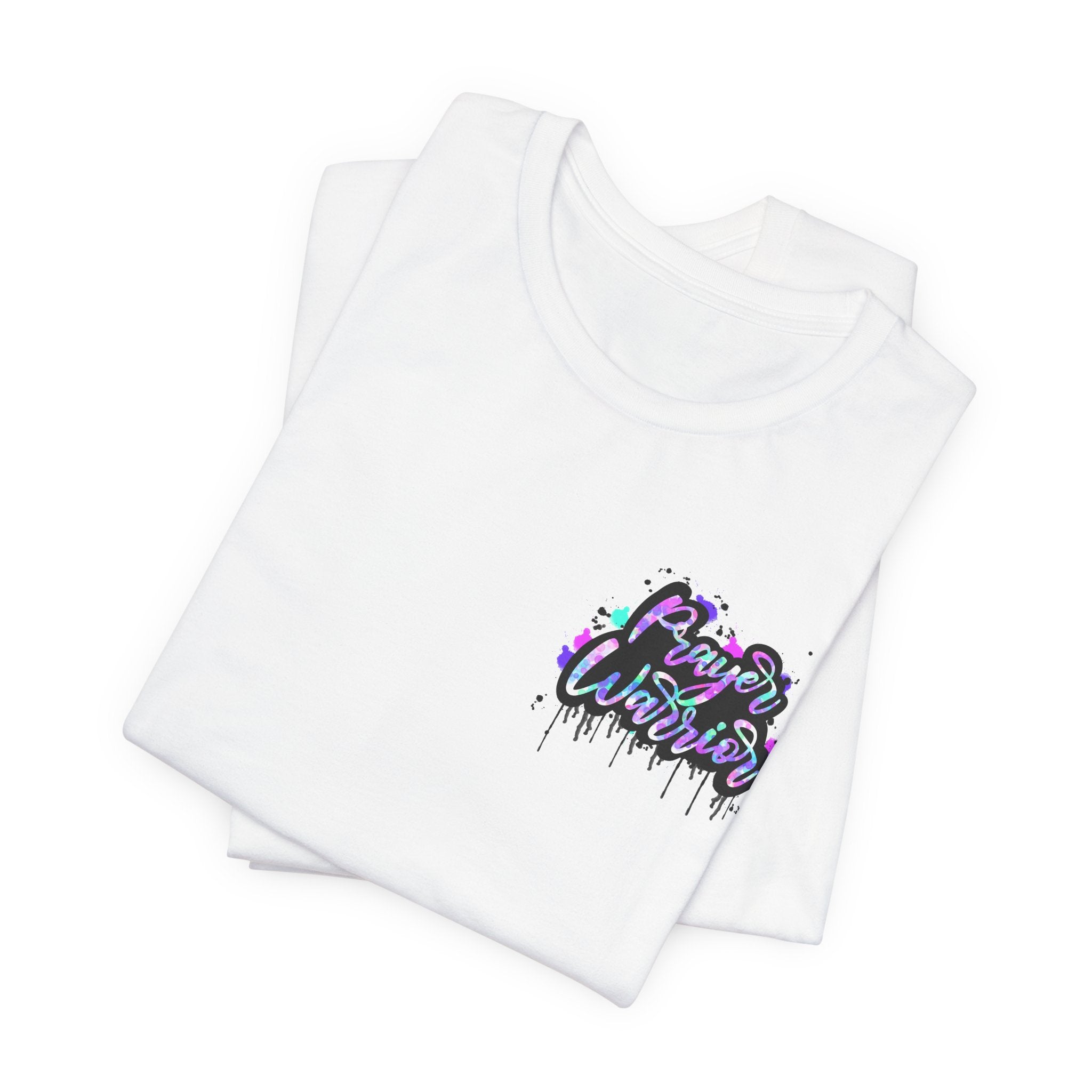 Prayer Warrior T-Shirt — Graffiti Script Faith Tee