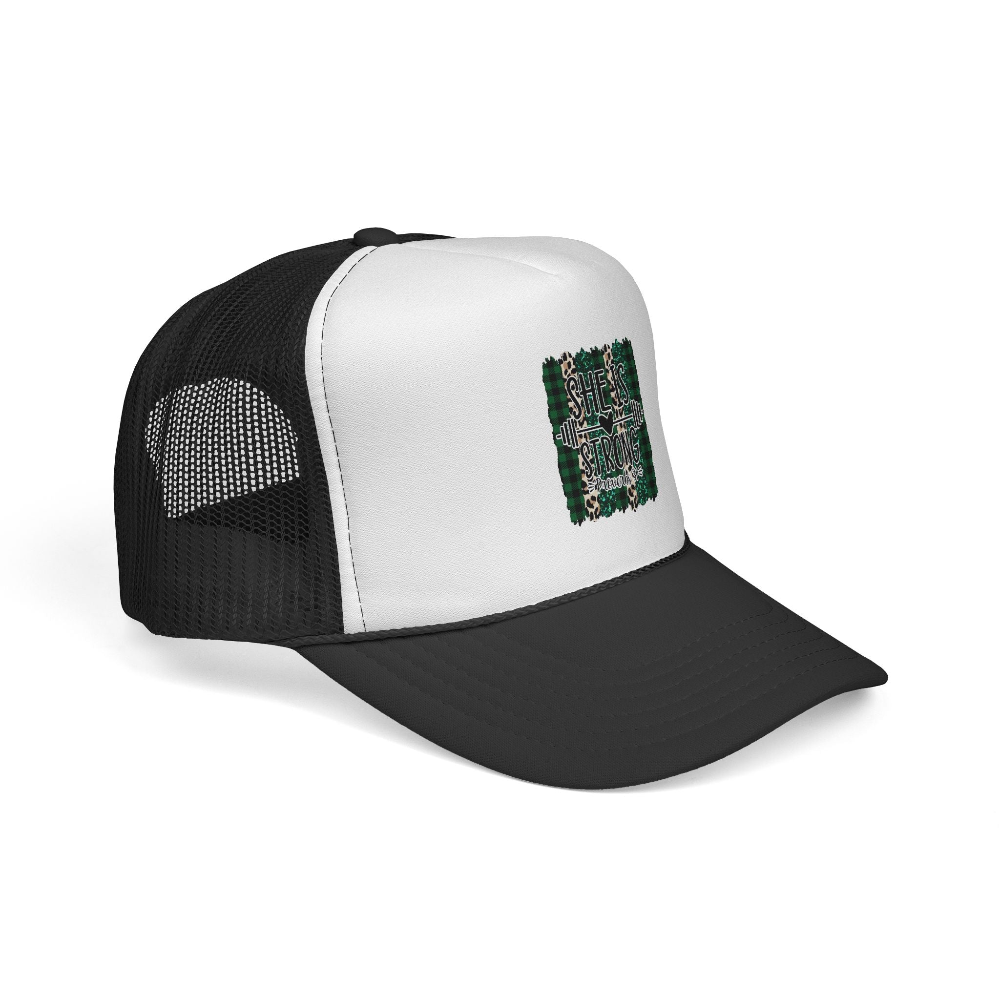 She is Strong Proverbs 31 Trucker Caps