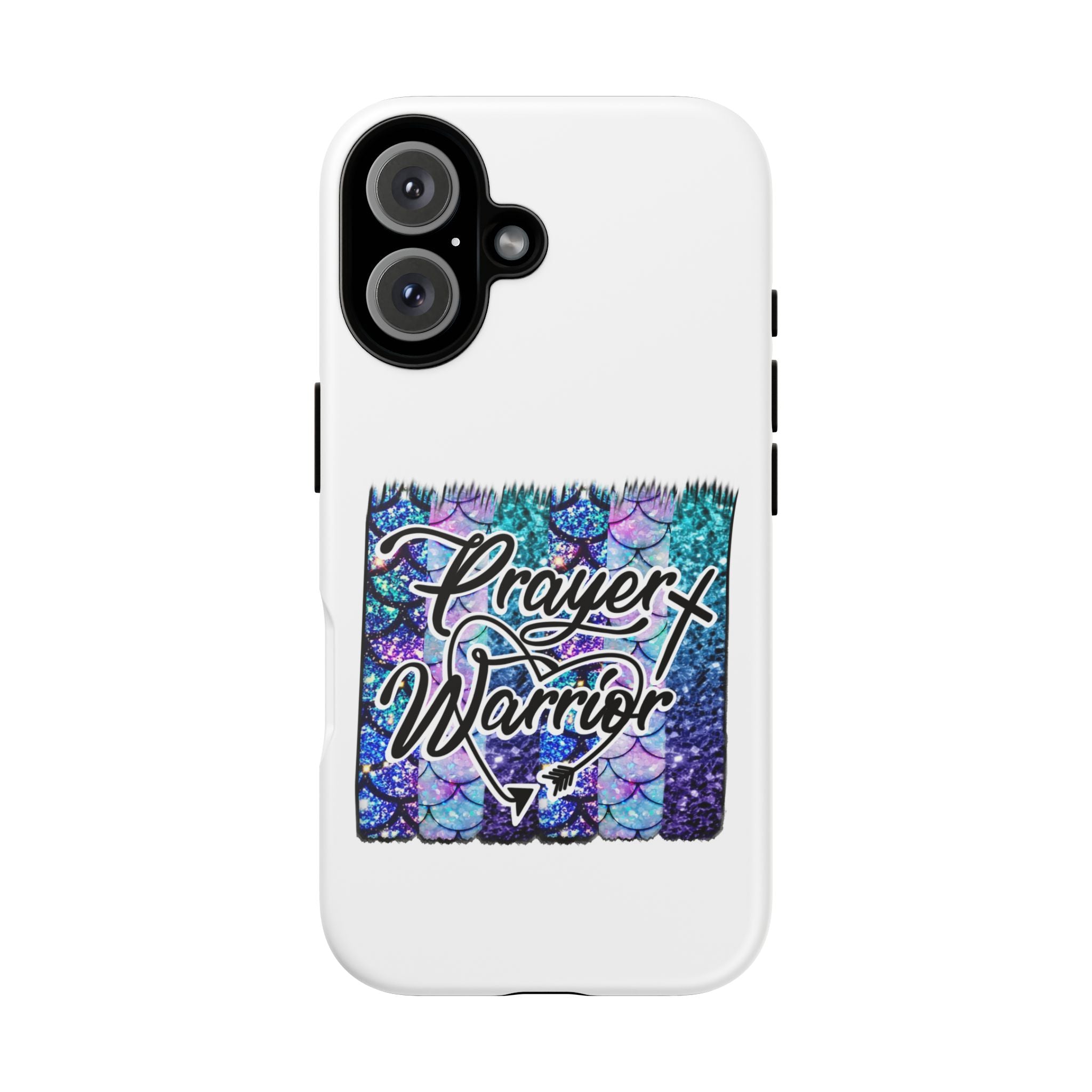Prayer Warrior Phone Case — Faith-Inspired Tough Protective Cover