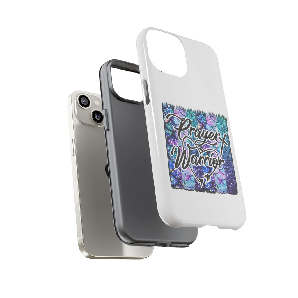 Prayer Warrior Phone Case — Faith-Inspired Tough Protective Cover