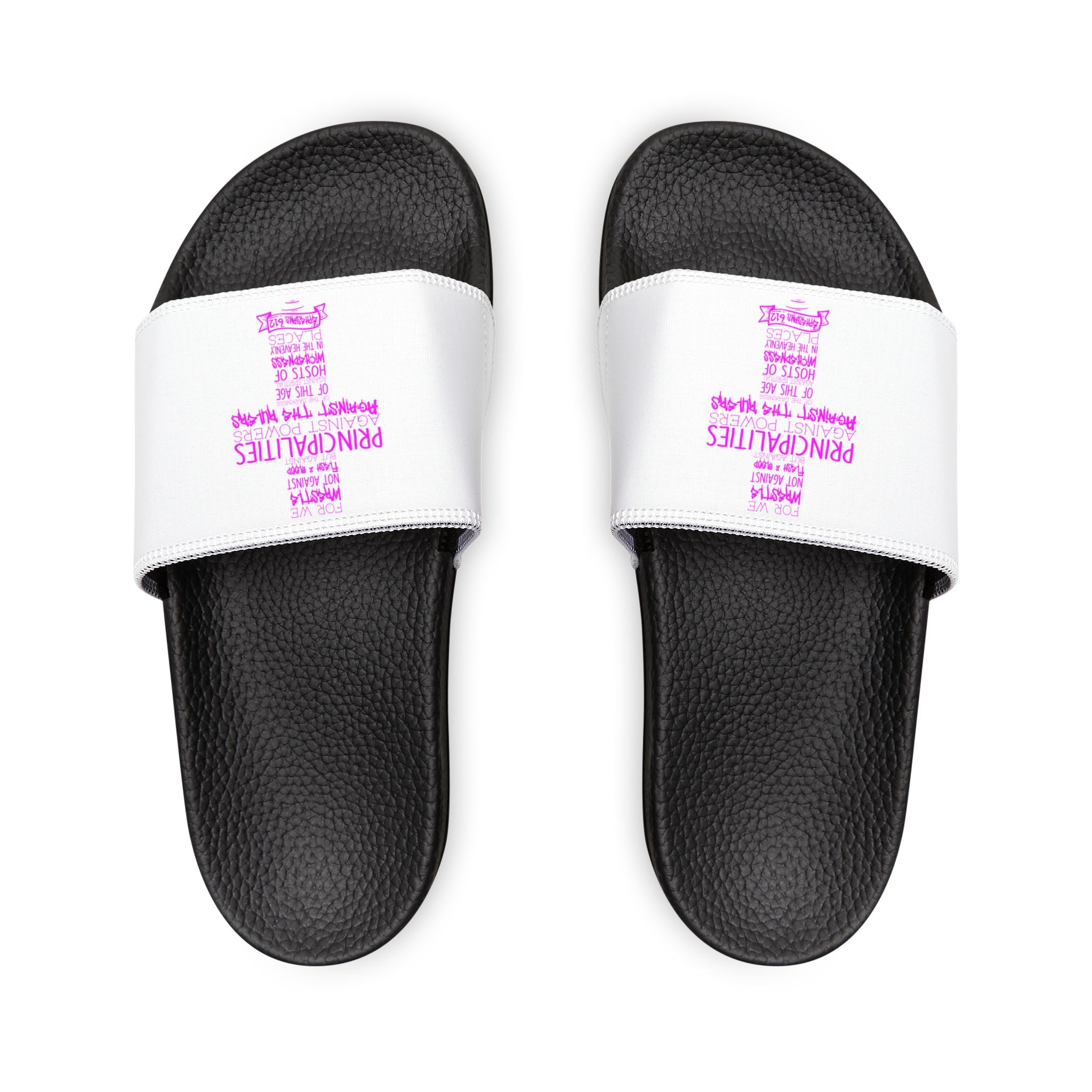 Armor of God Ephesians 6 Scripture Women's Removable-Strap Sandals