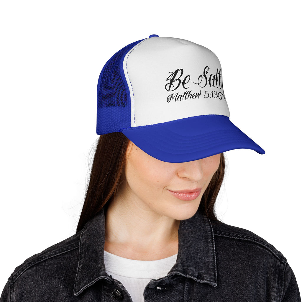 Trucker Cap — "Be Salty" Matthew 5:13 Beach Christian Hat