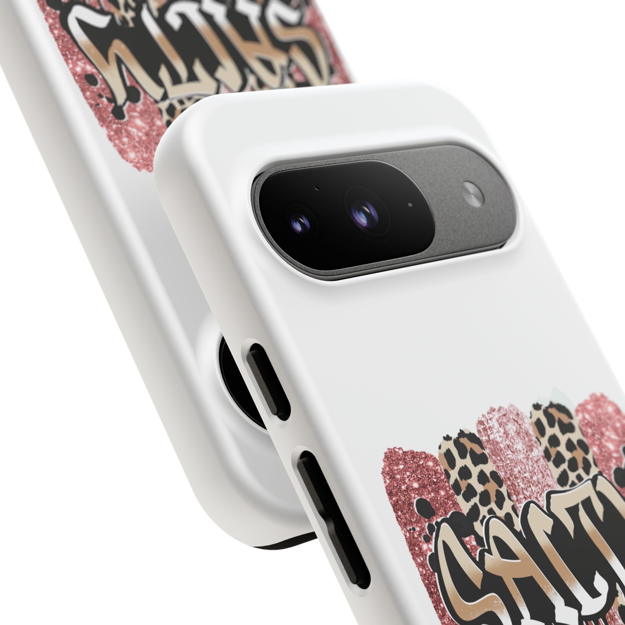 Salty Matthew 5:13 Scripture Leopard Pink Glitter Tough Case — Matthew 5:13 Scripture Phone Cover