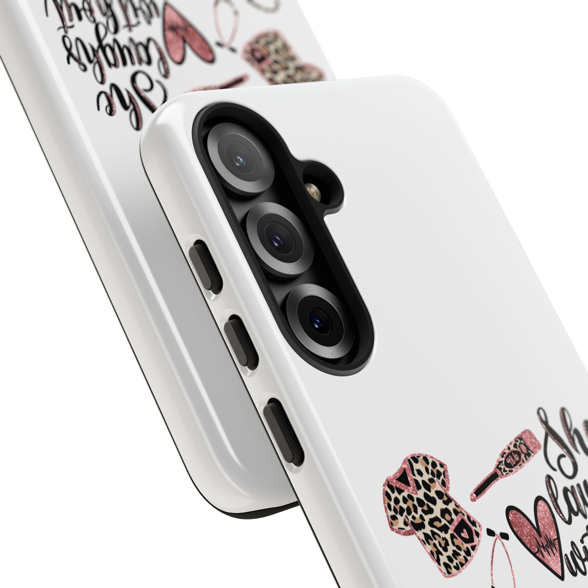 'She Laughs Without Fear' Proverbs 31 Scripture Nurse Tough Phone Case